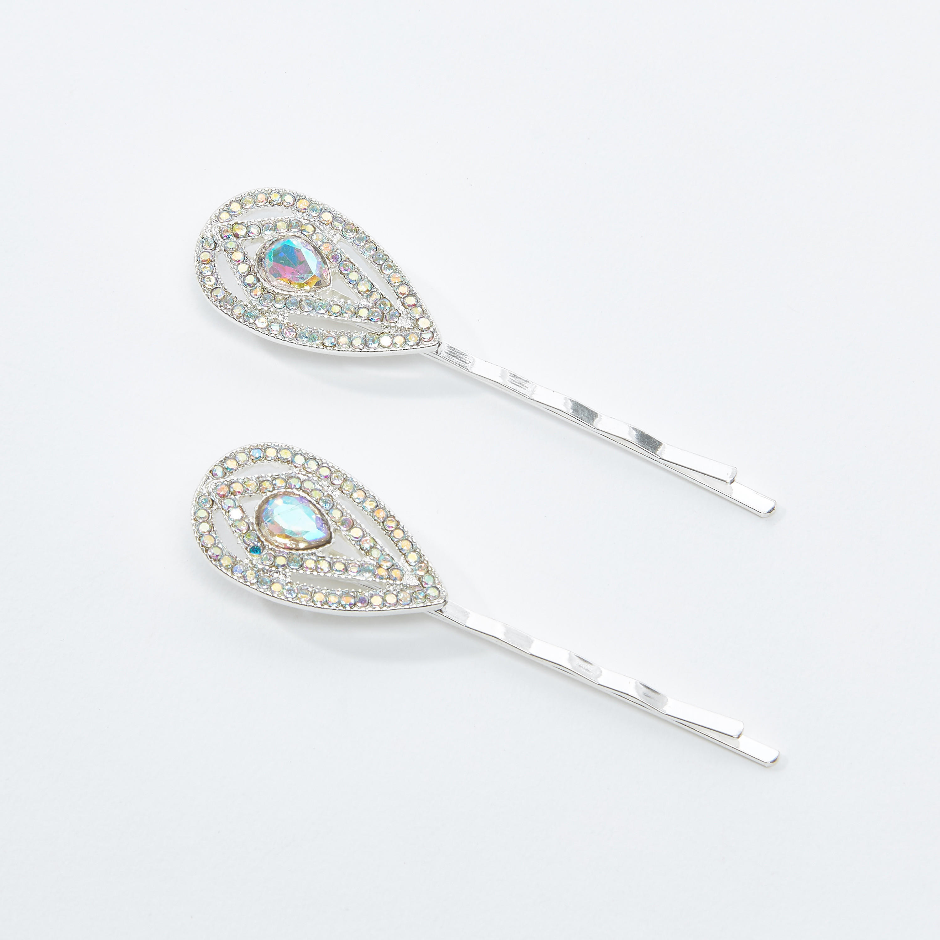 طقم دبابيس شعر مرصع ـ قطعتين-women-hairaccessories-image-1