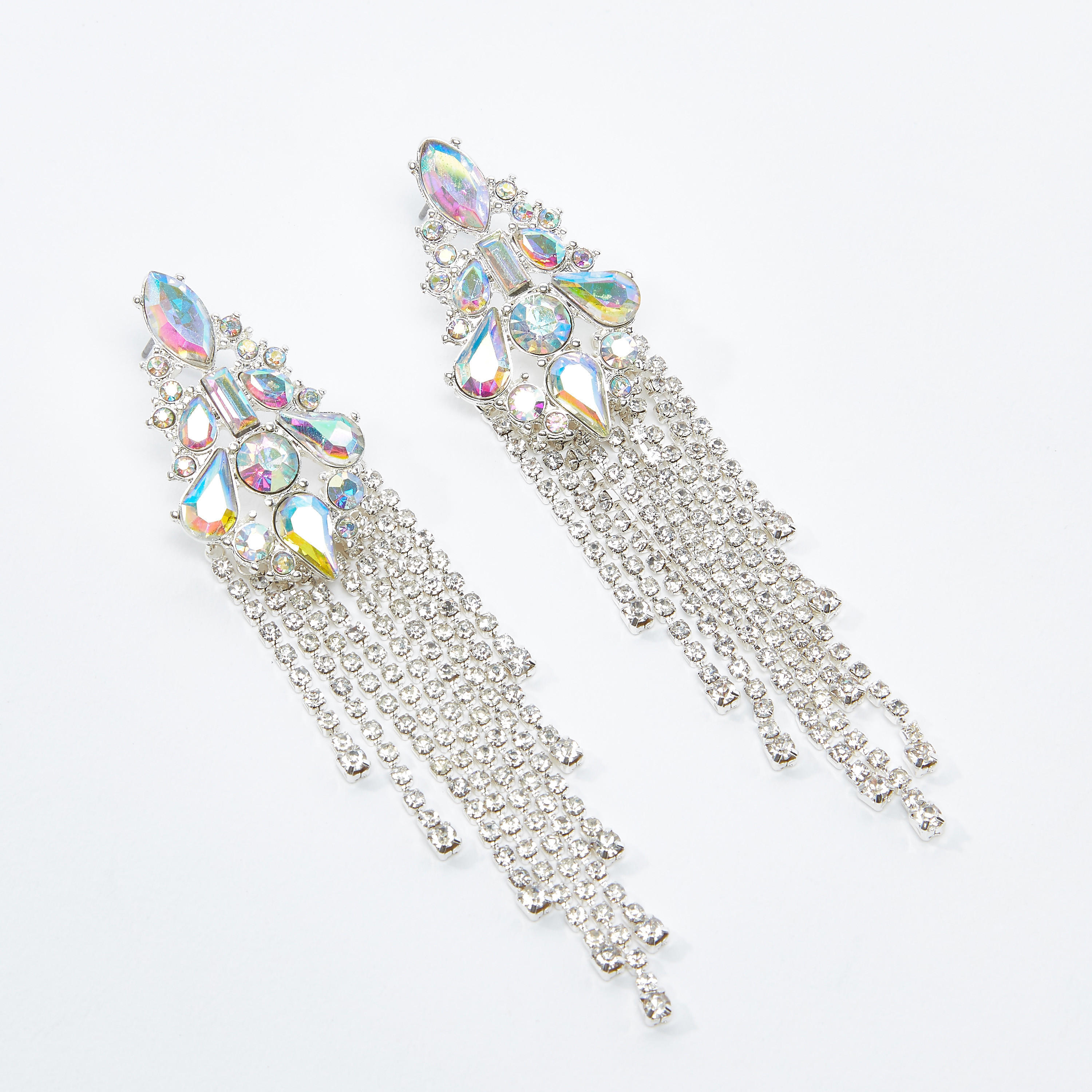 أقراط متدليّة مرصّعة بمكبس إغلاق-women-watchesandjewellery-jewellery-earrings-image-4