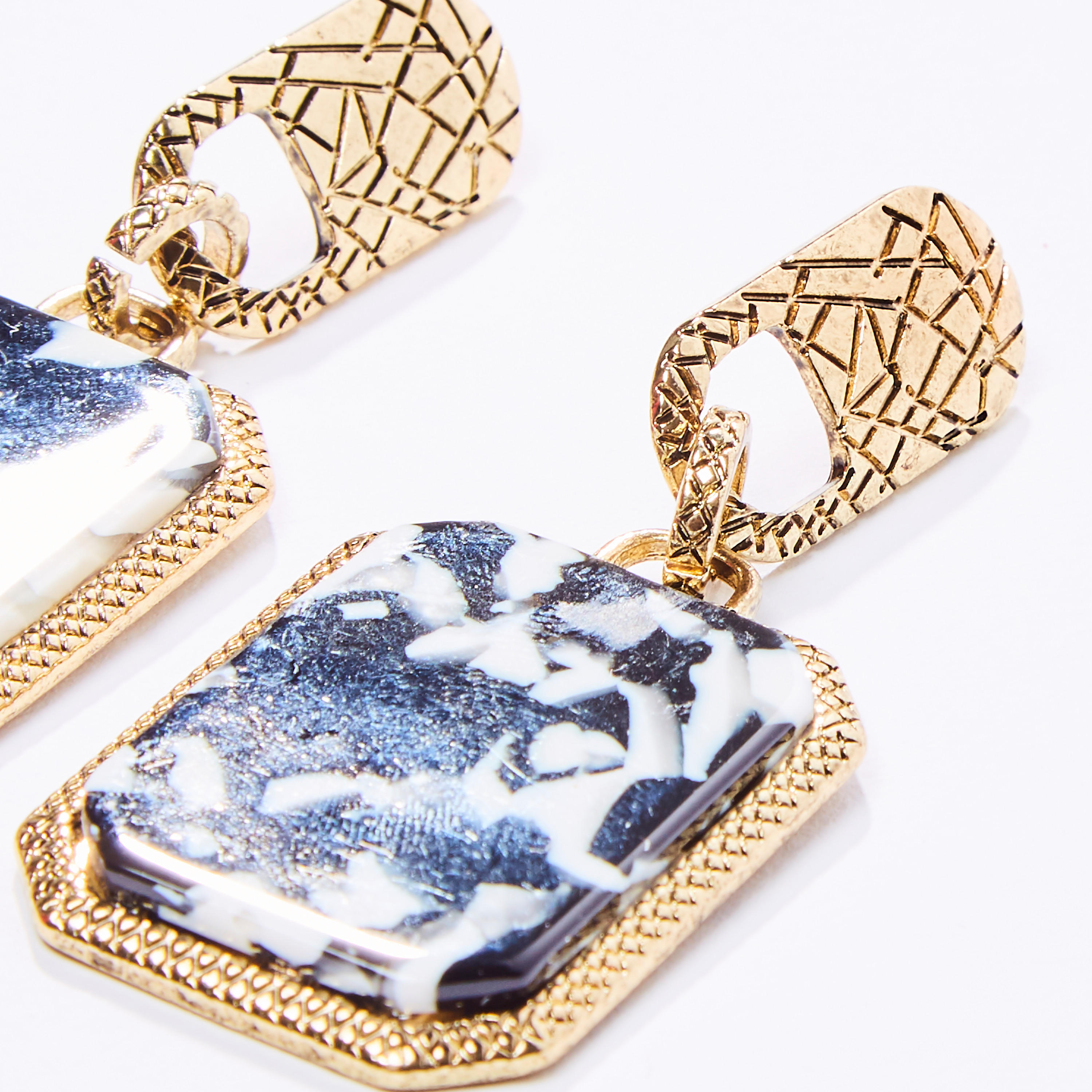 Embellished Dangling Earrings with Pushback Closure-women-watchesandjewellery-jewellery-earrings-image-3