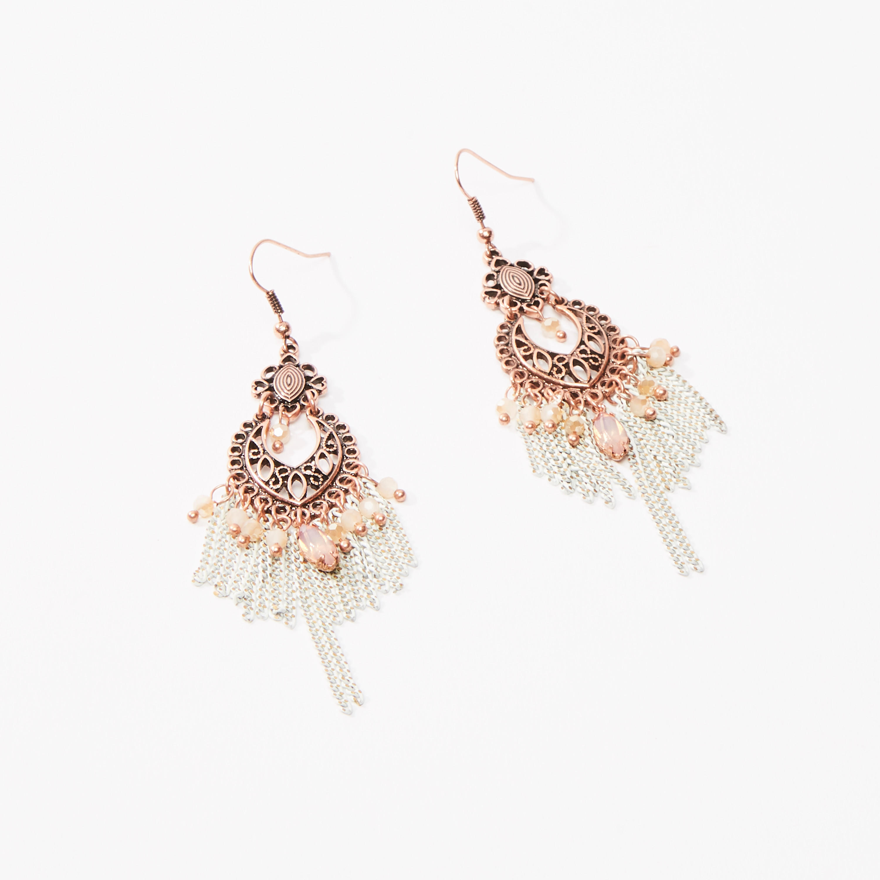 أقراط مزيّنة بدلاّية وخطّاف-women-watchesandjewellery-jewellery-earrings-image-1
