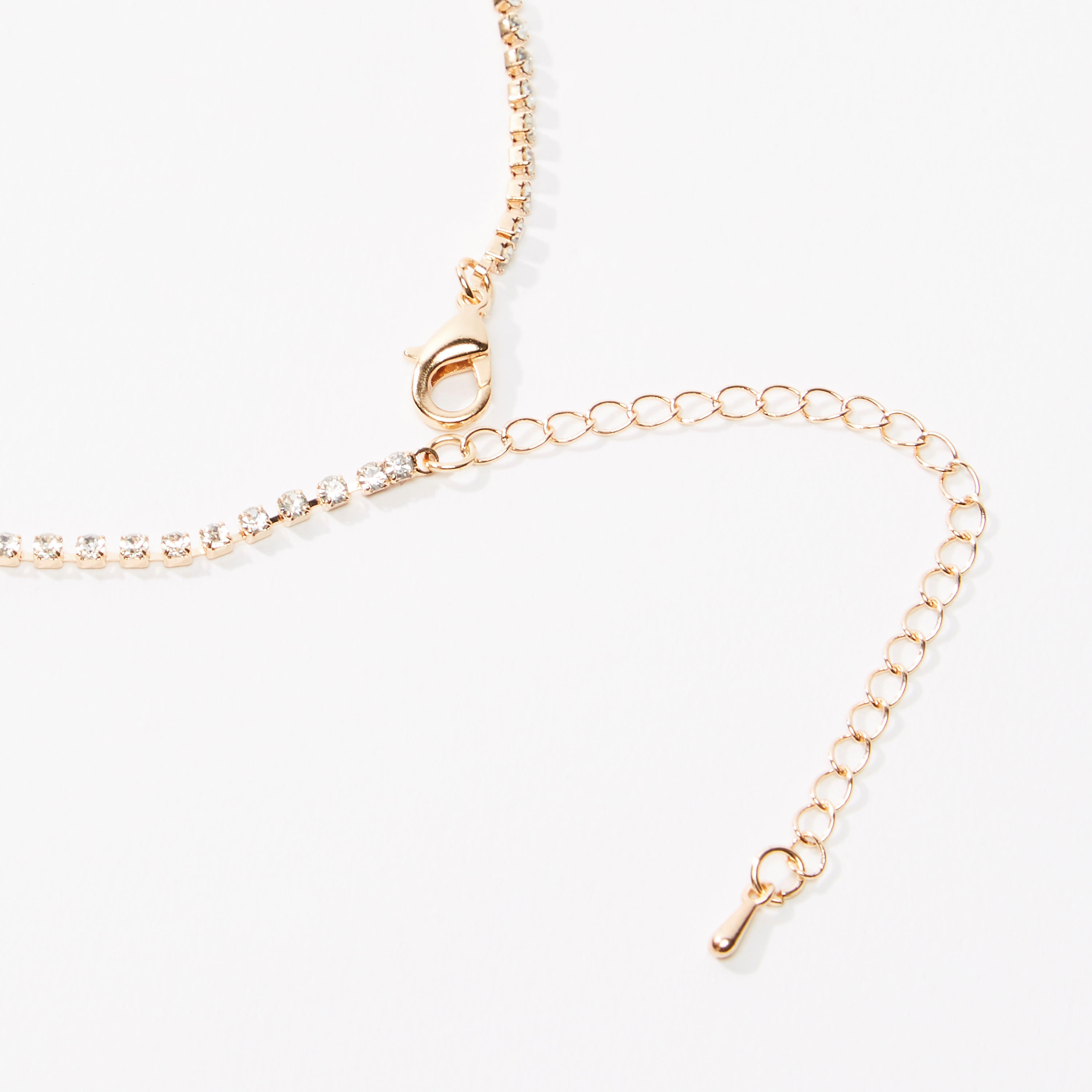 قلادة ميتاليك متعددة الطبقات بمشبك إغلاق-women-watchesandjewellery-jewellery-necklacesandpendants-image-3