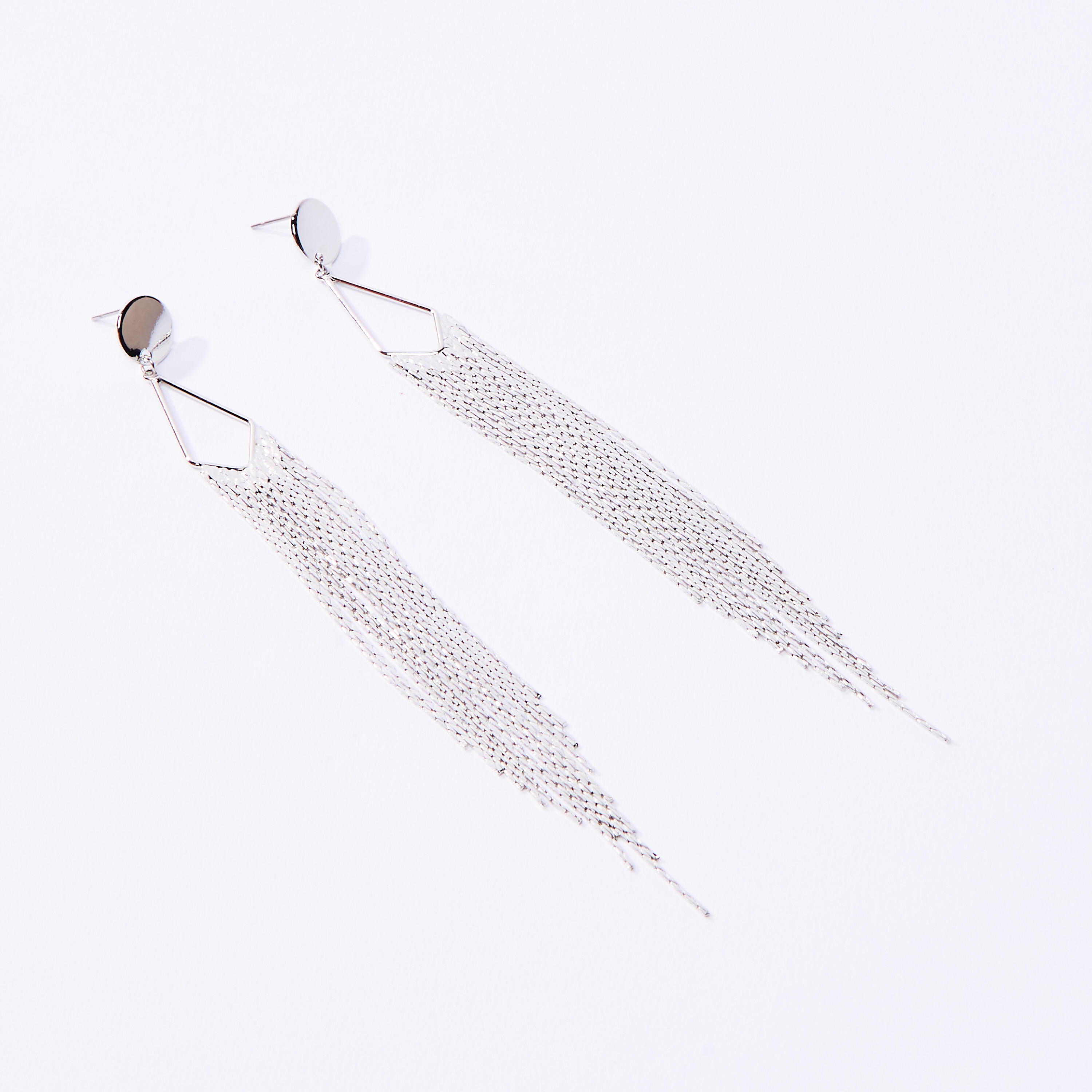 Embellished Dangling Earrings with Pushback Closure-women-watchesandjewellery-jewellery-earrings-image-1