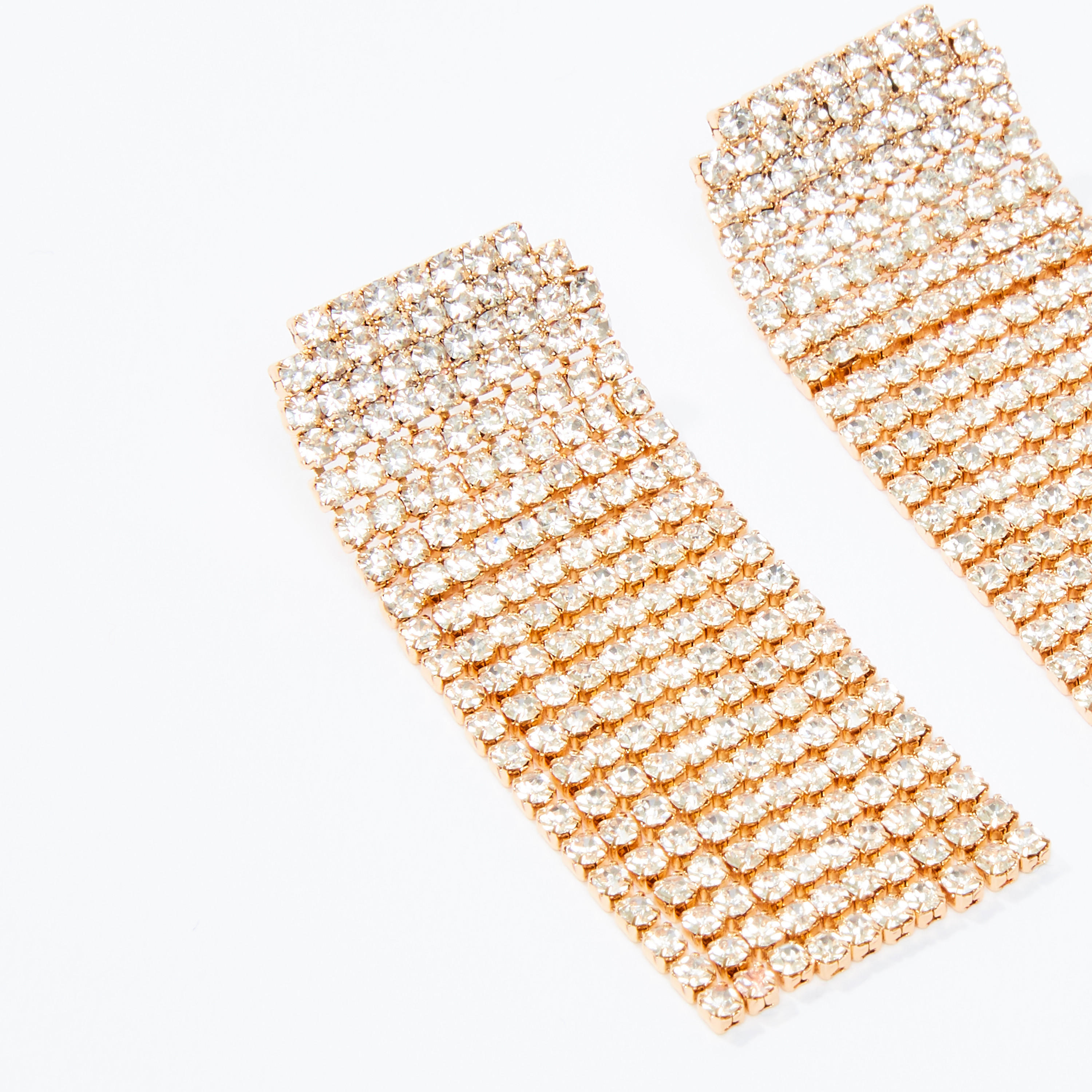Studded Dangling Earrings with Pushback Closure-women-watchesandjewellery-jewellery-earrings-image-3