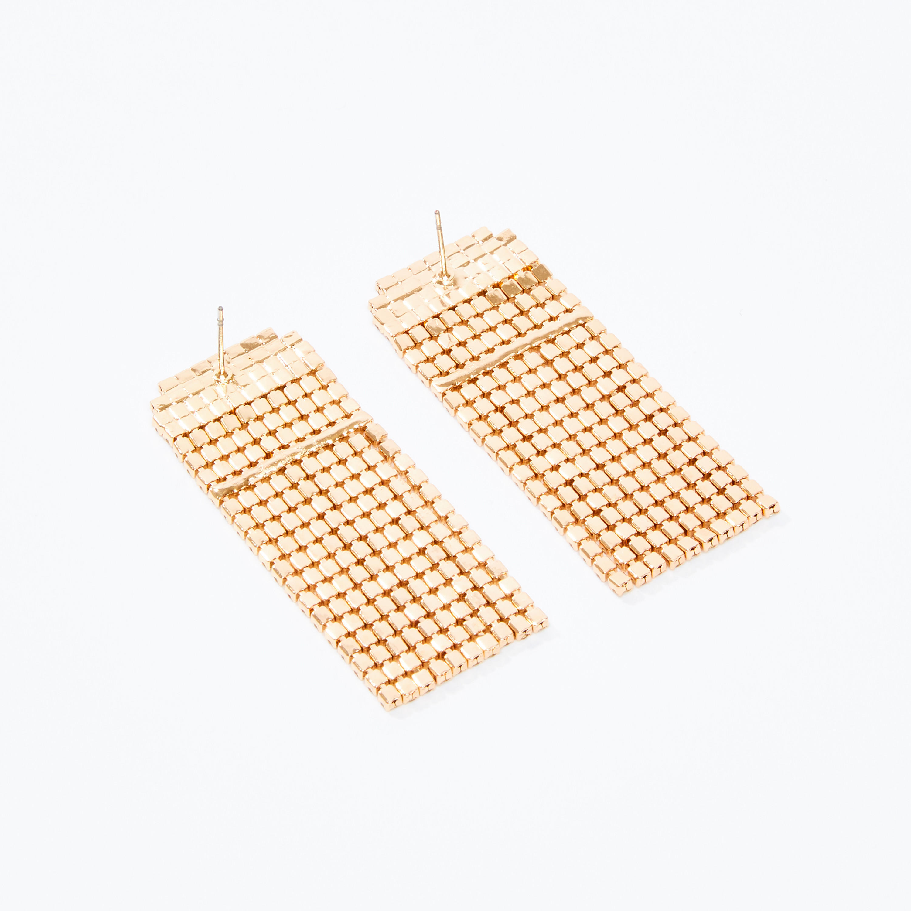 Studded Dangling Earrings with Pushback Closure-women-watchesandjewellery-jewellery-earrings-image-4