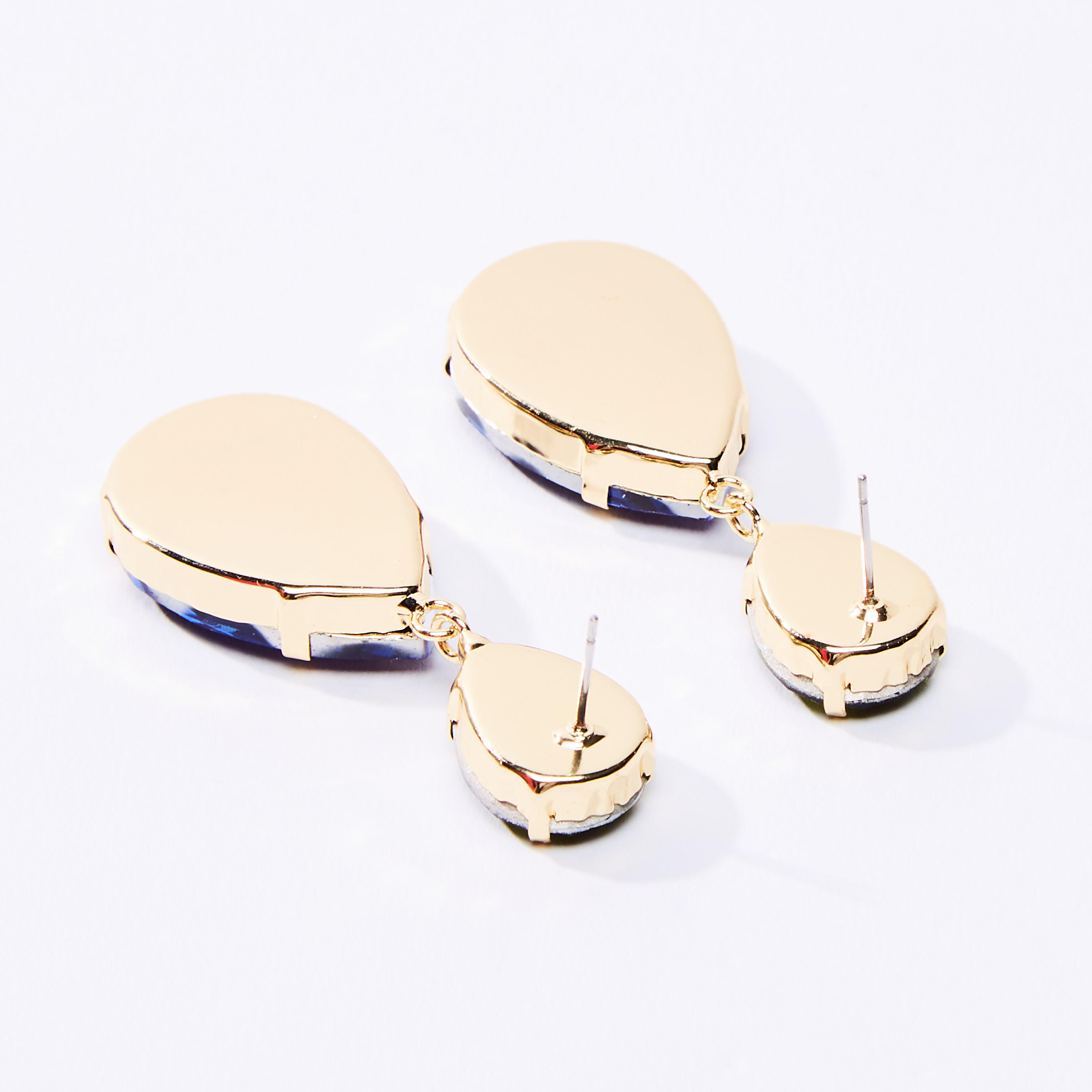 Studded Dangling Earrings with Pushback Closure-women-watchesandjewellery-jewellery-earrings-image-4