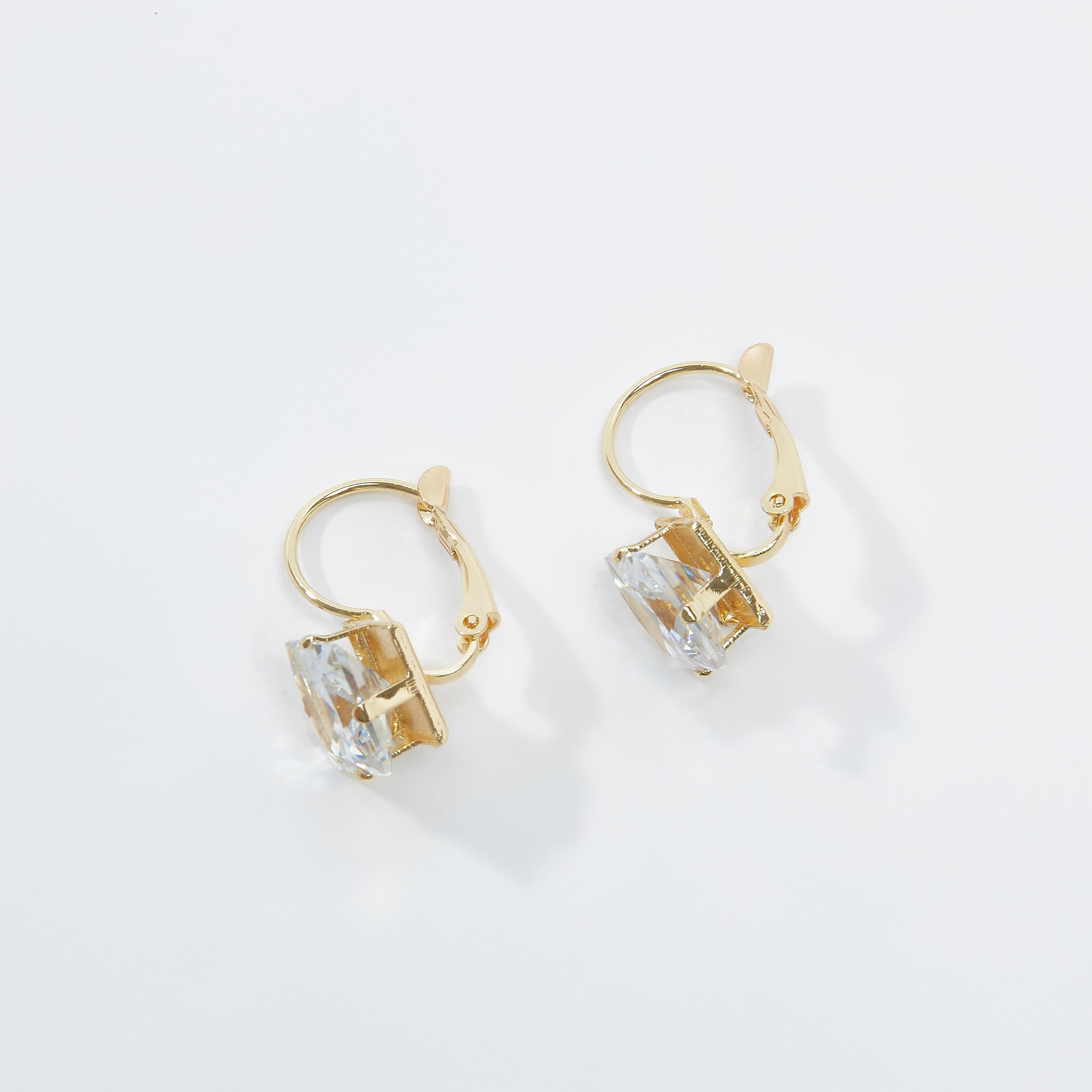 Embellished Stud Earrings with Lever Closure-women-watchesandjewellery-jewellery-earrings-image-1