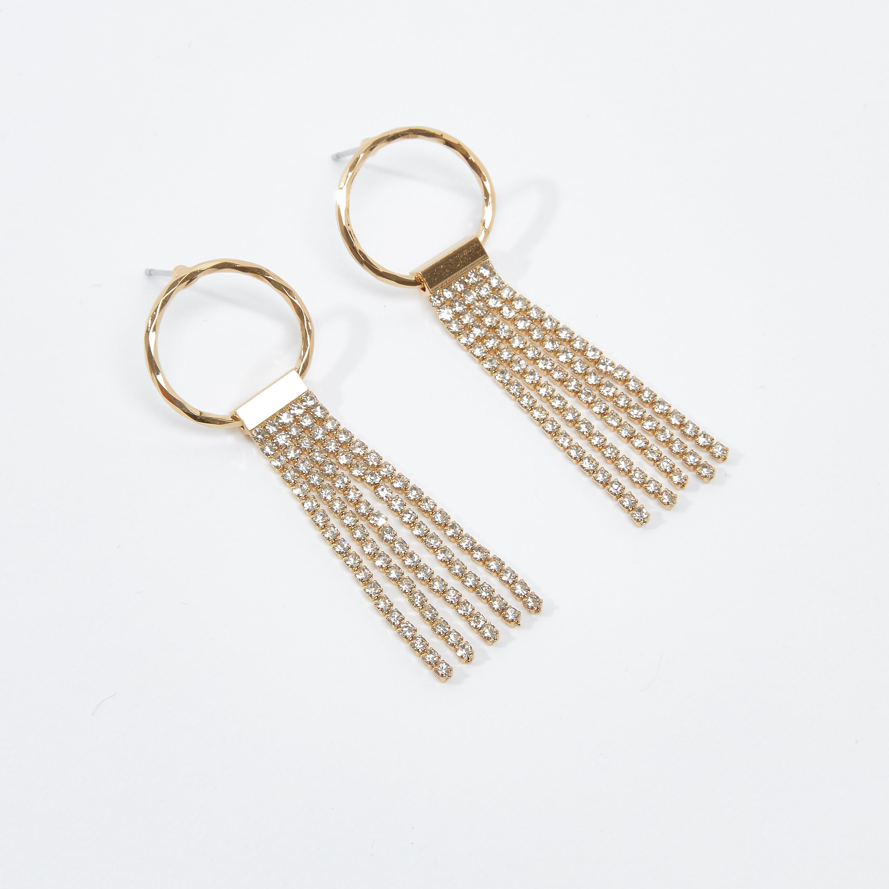 أقراط متدليّة مرصّعة بمكبس إغلاق-women-watchesandjewellery-jewellery-earrings-image-4