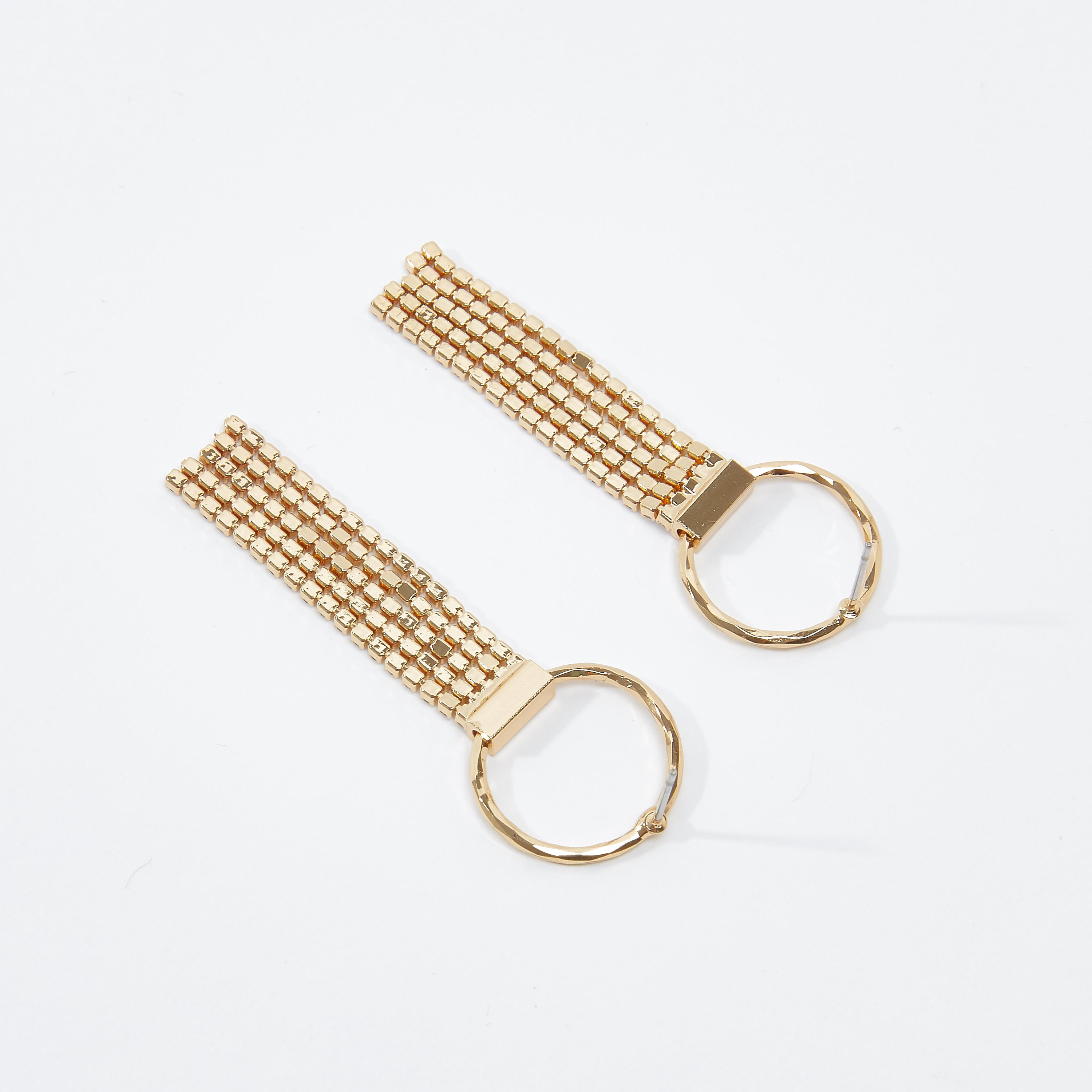 أقراط متدليّة مرصّعة بمكبس إغلاق-women-watchesandjewellery-jewellery-earrings-image-1