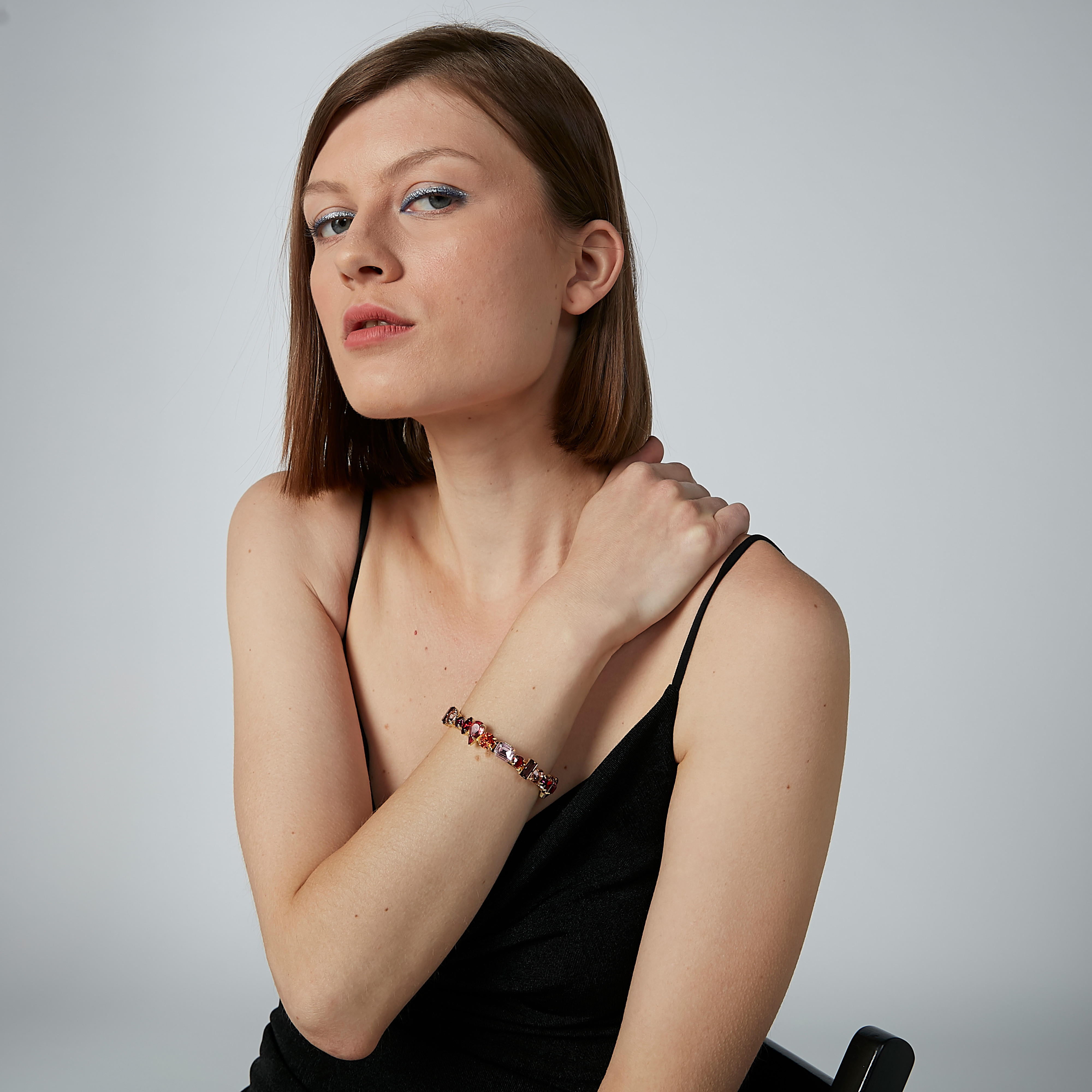 Studded Cuff Bracelet-women-watchesandjewellery-jewellery-banglesandbracelets-image-2