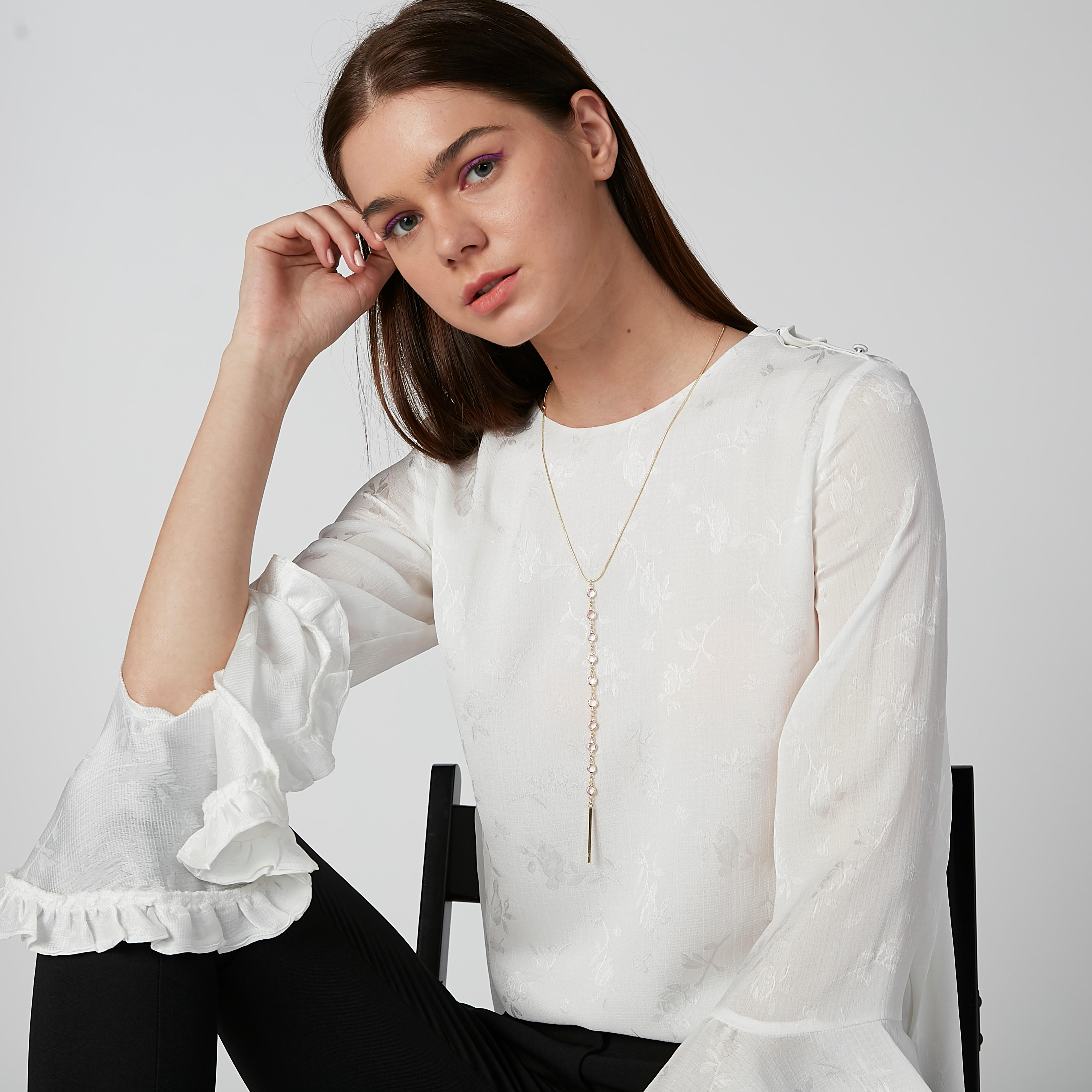 Studded Dangling Pendant Necklace with Lobster Clasp-women-watchesandjewellery-jewellery-necklacesandpendants-image-2