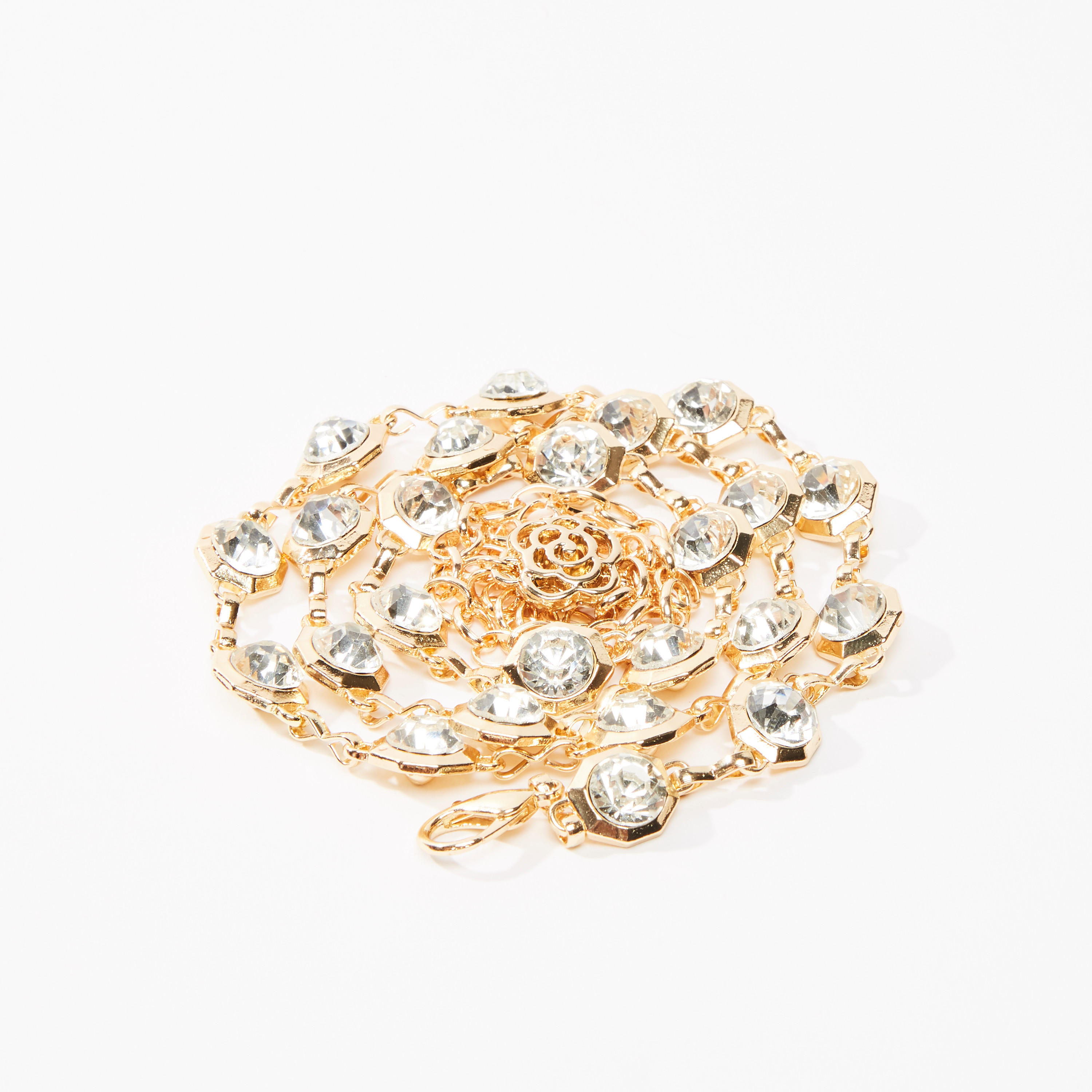 حزام مرصع مزود بمشبك للإغلاق-women-clothingaccessories-belts-image-1