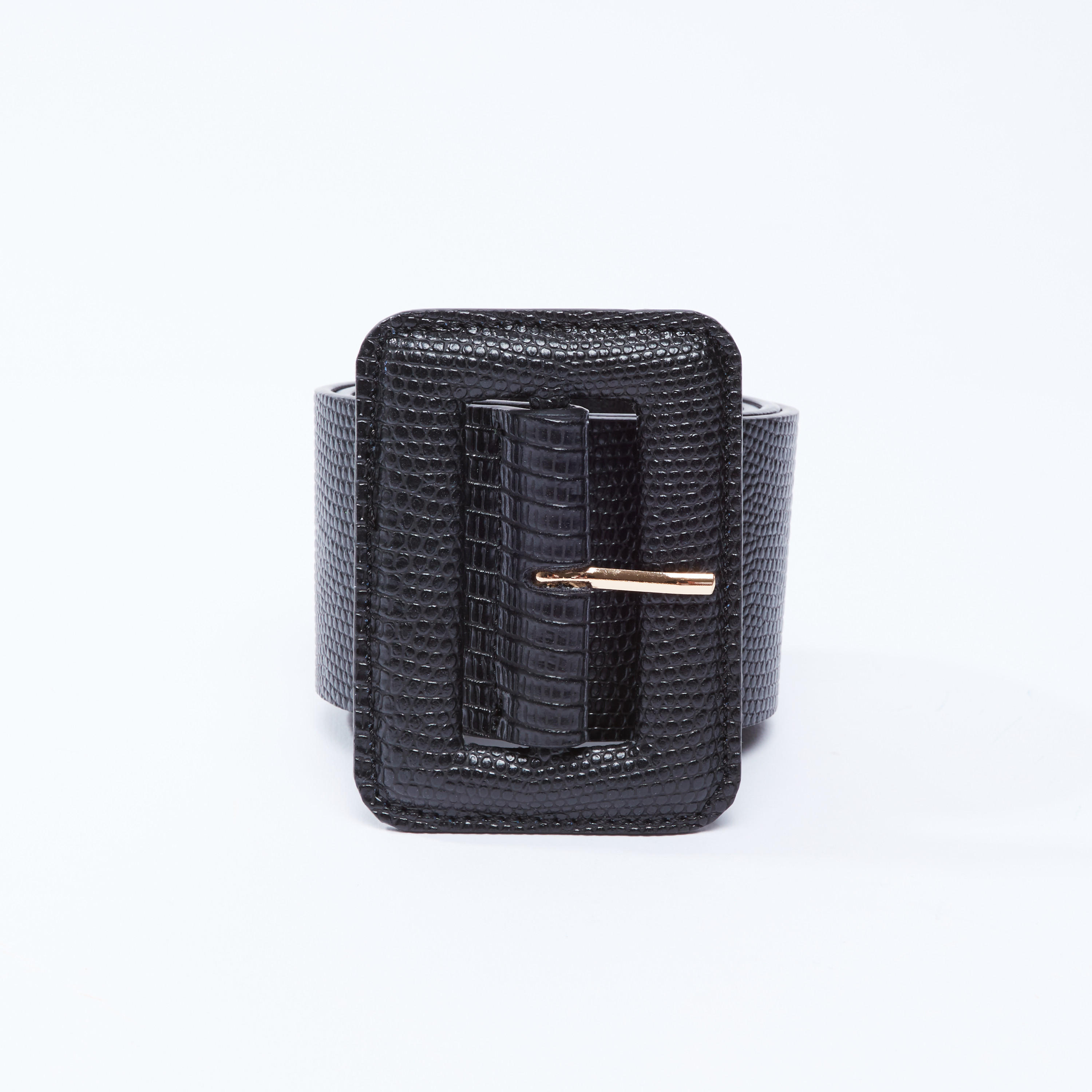 Textured Belt with Pin Buckle Closure-women-clothingaccessories-belts-image-1
