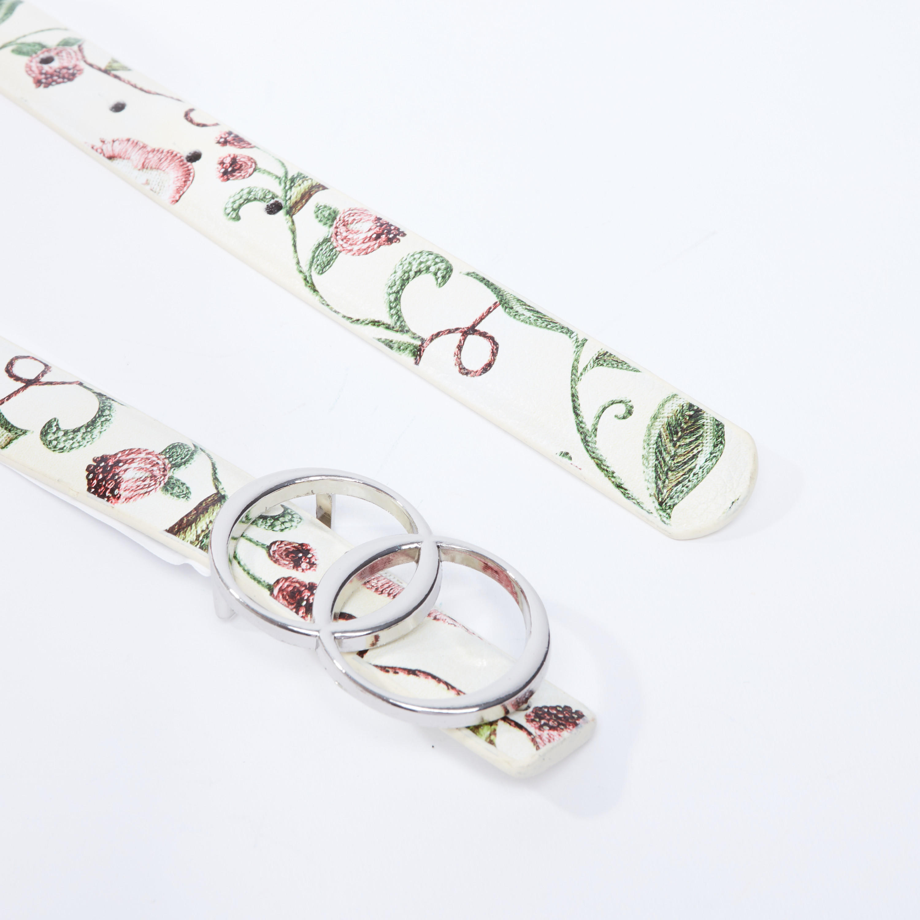 حزام بإبزيم بدبوس ميتاليك وطبعات أزهار-women-clothingaccessories-belts-image-3