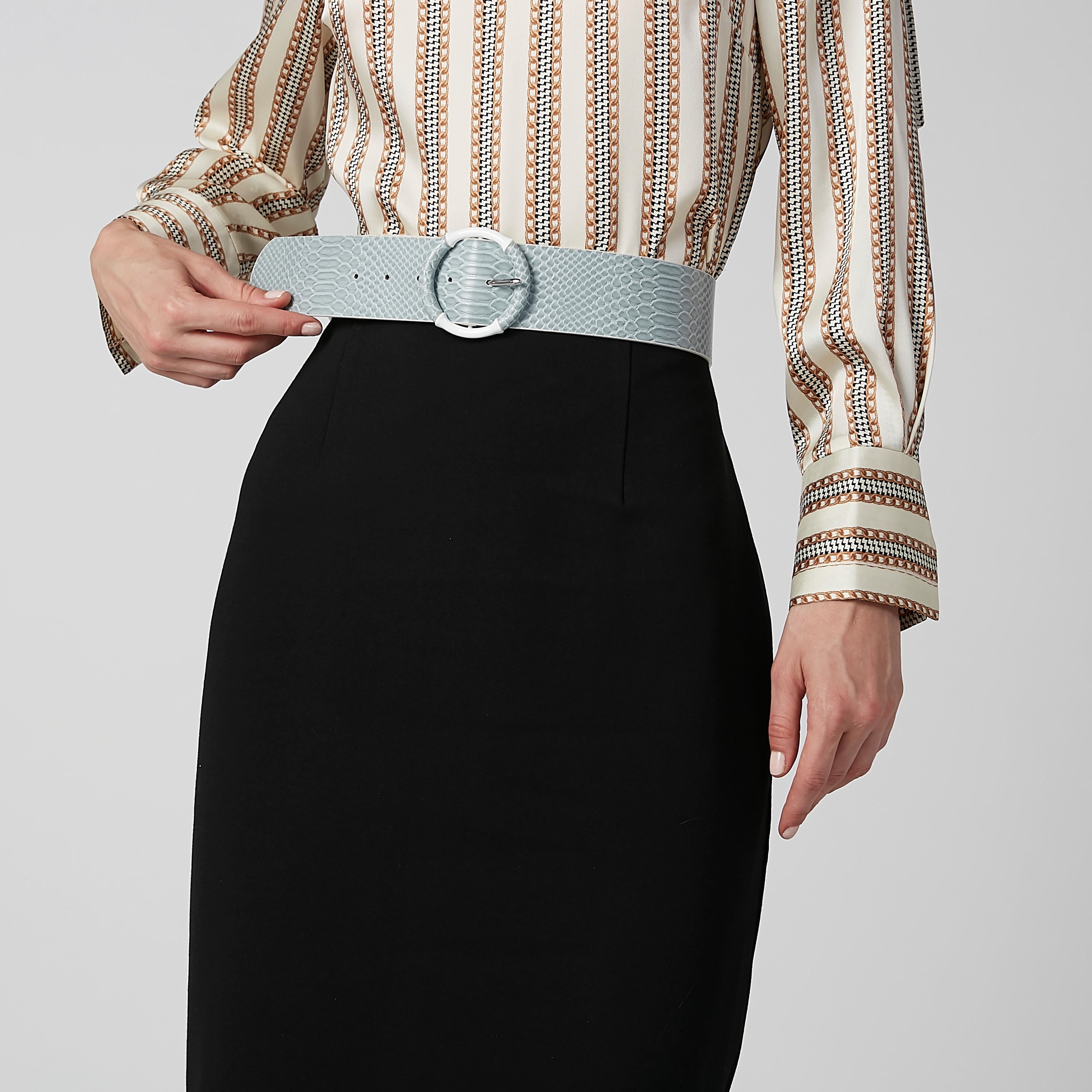 حزام بارز الملمس بإبزيم بدبوس-women-clothingaccessories-belts-image-1