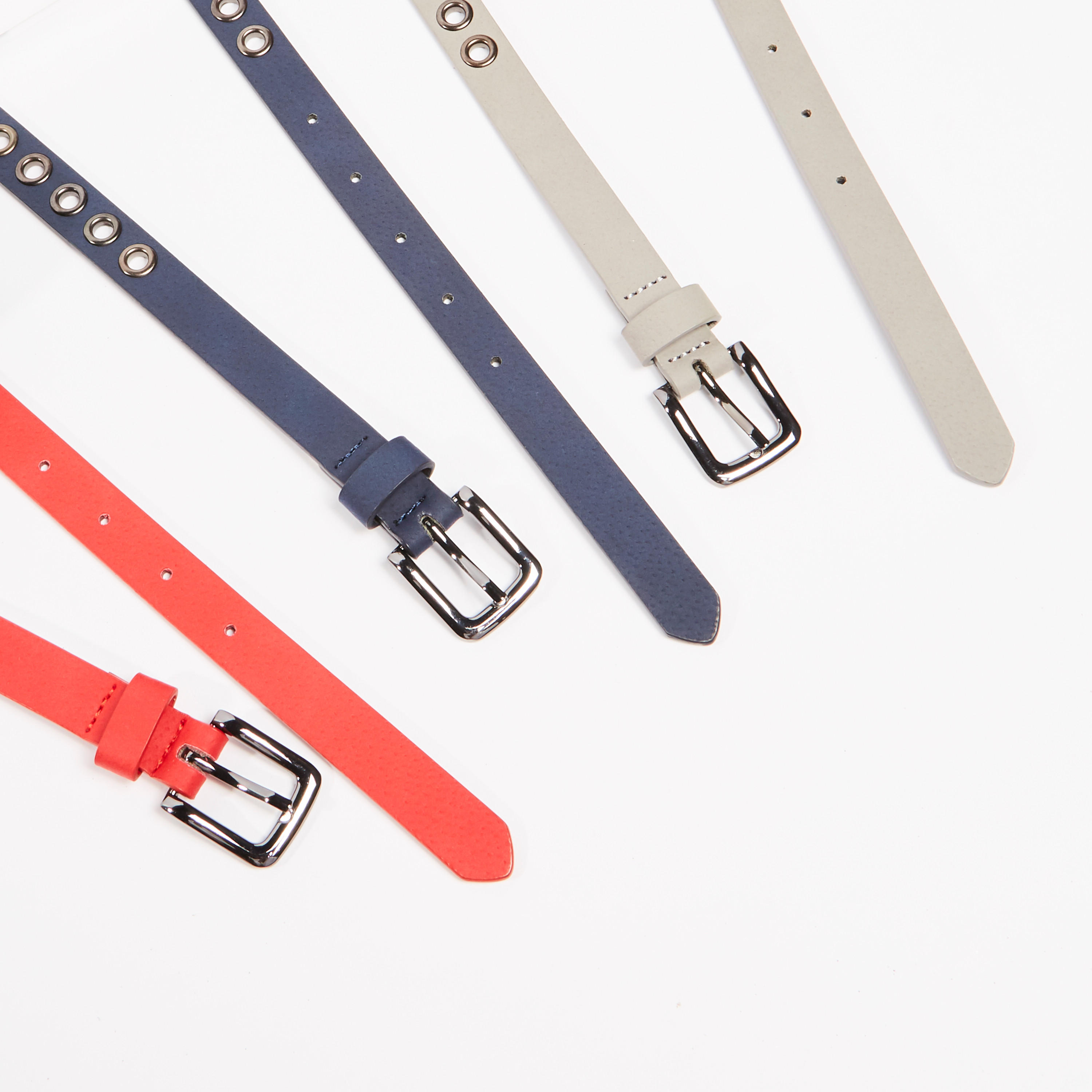 حزام سادة بإبزيم إغلاق بدبوس - طقم من 3 قطع-women-clothingaccessories-belts-image-3