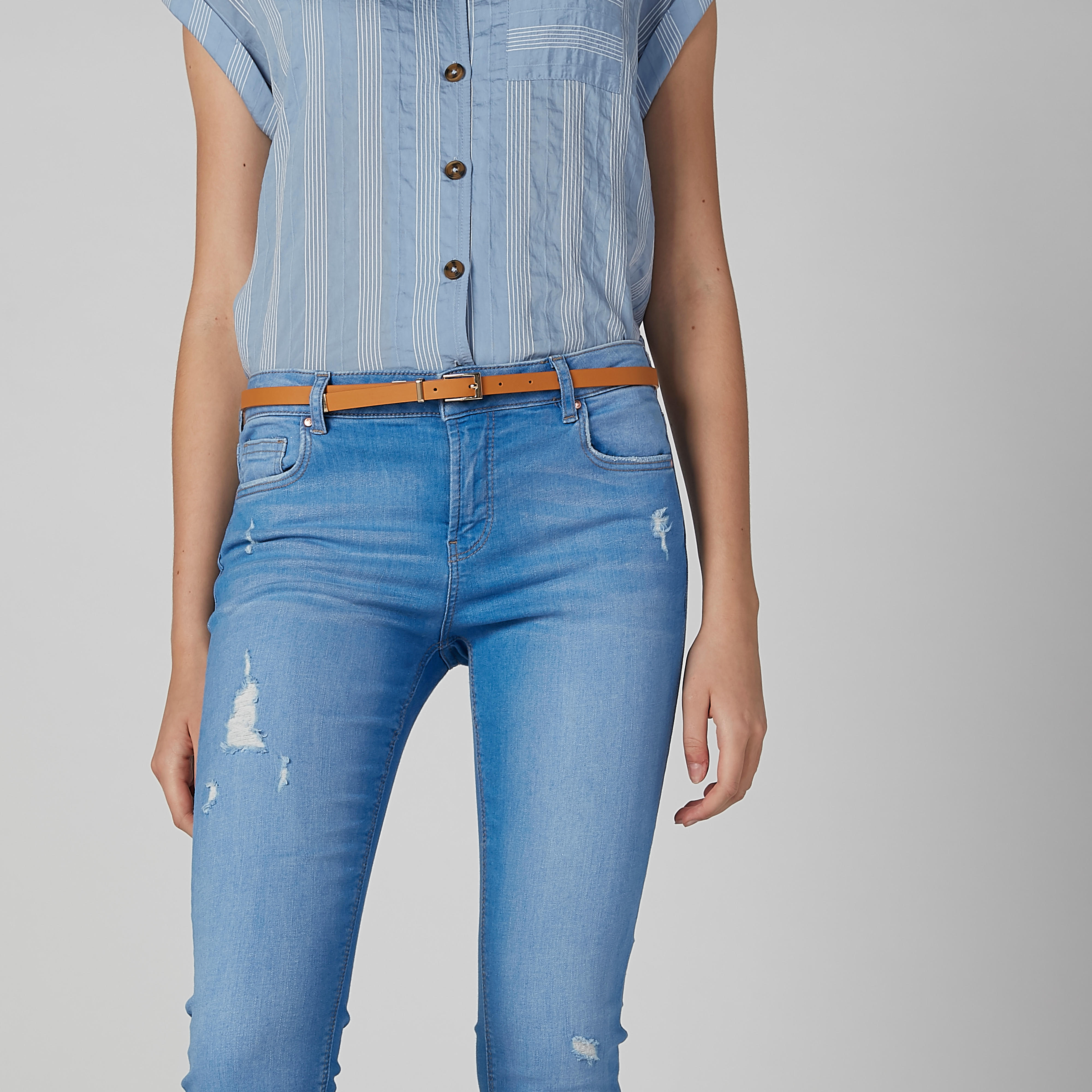 حزام سادة بإبزيم إغلاق بدبوس - طقم من 3 قطع-women-clothingaccessories-belts-image-2