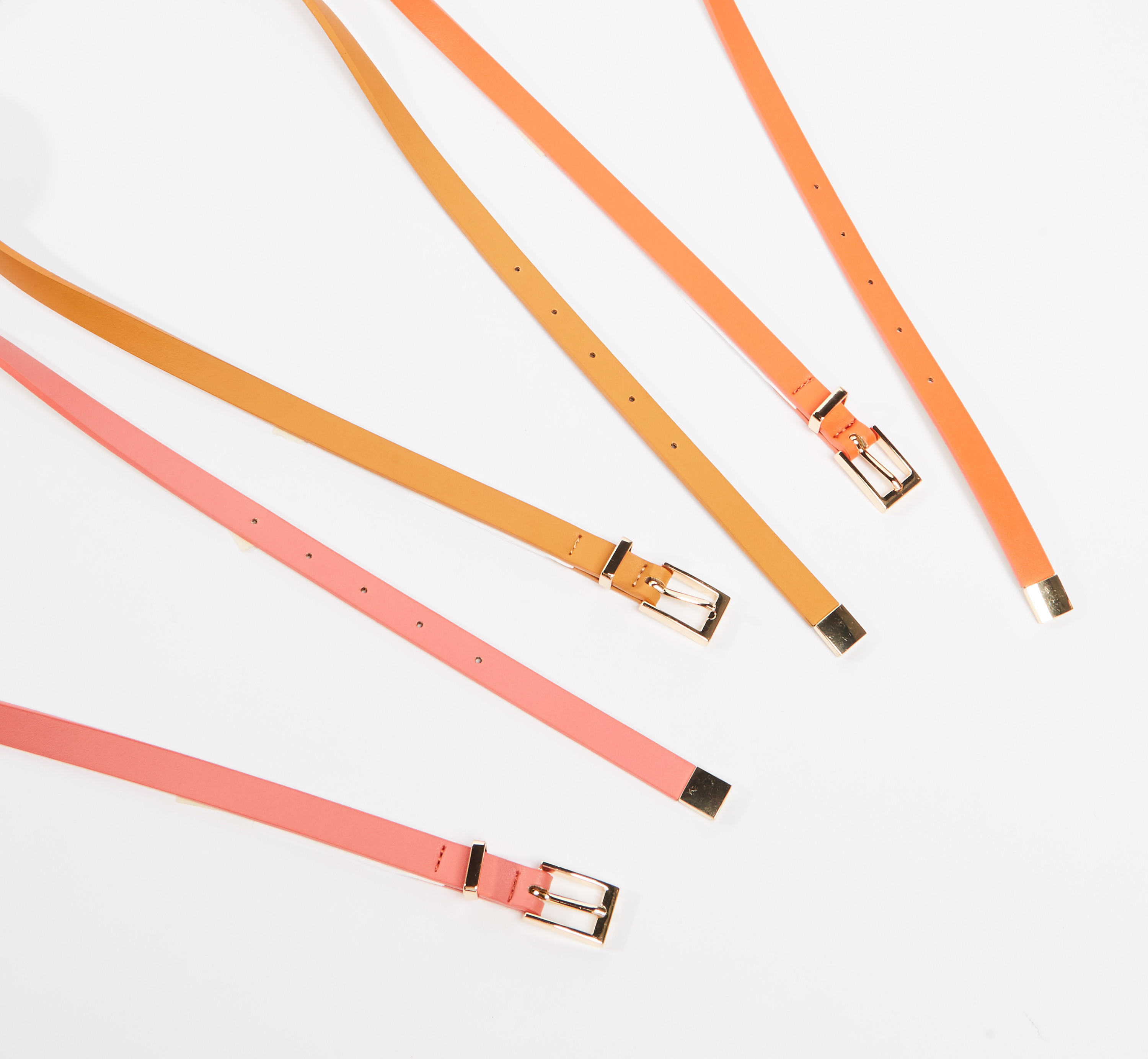 حزام سادة بإبزيم إغلاق بدبوس - طقم من 3 قطع-women-clothingaccessories-belts-image-3