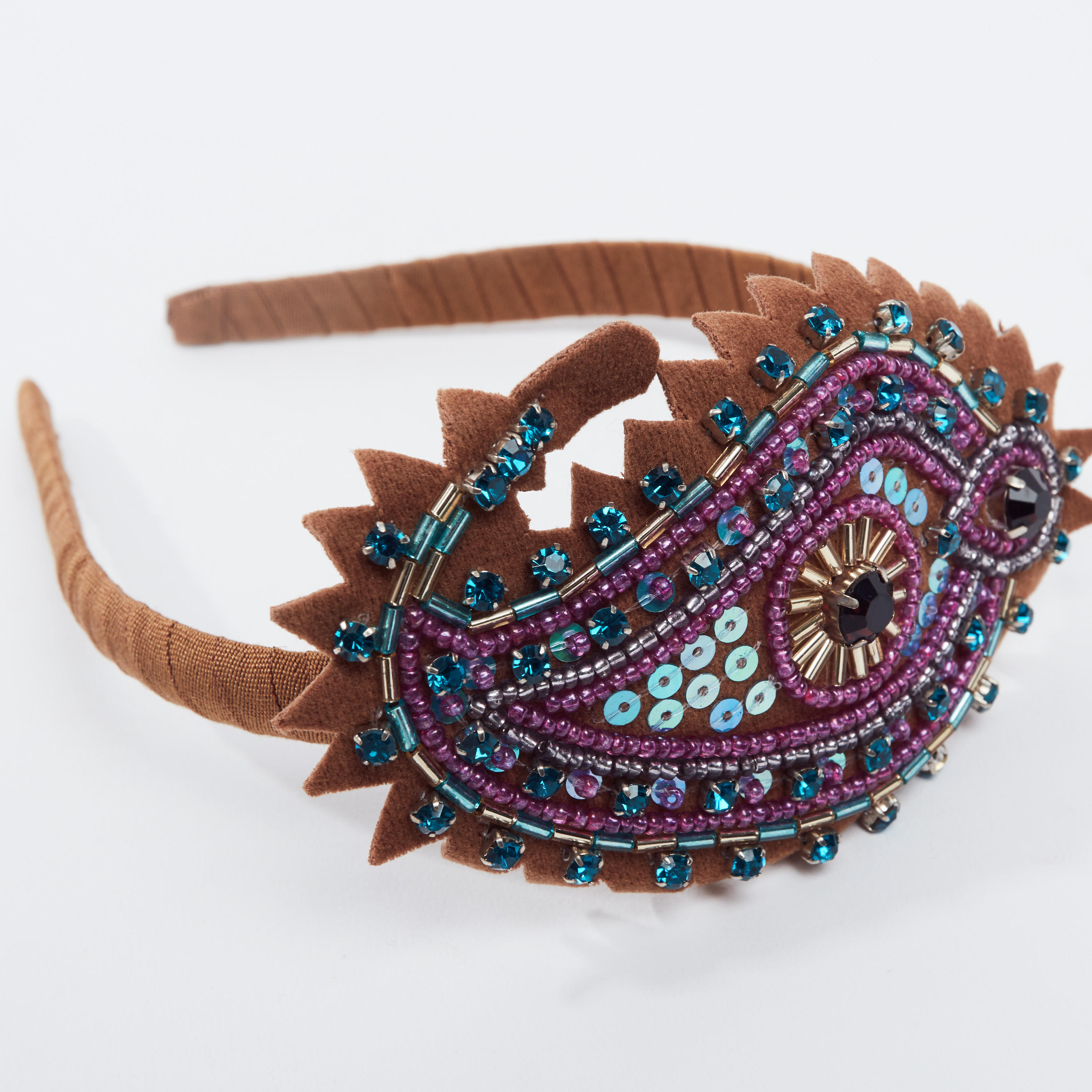Embellished Applique Detail Hair Band-women-hairaccessories-image-3