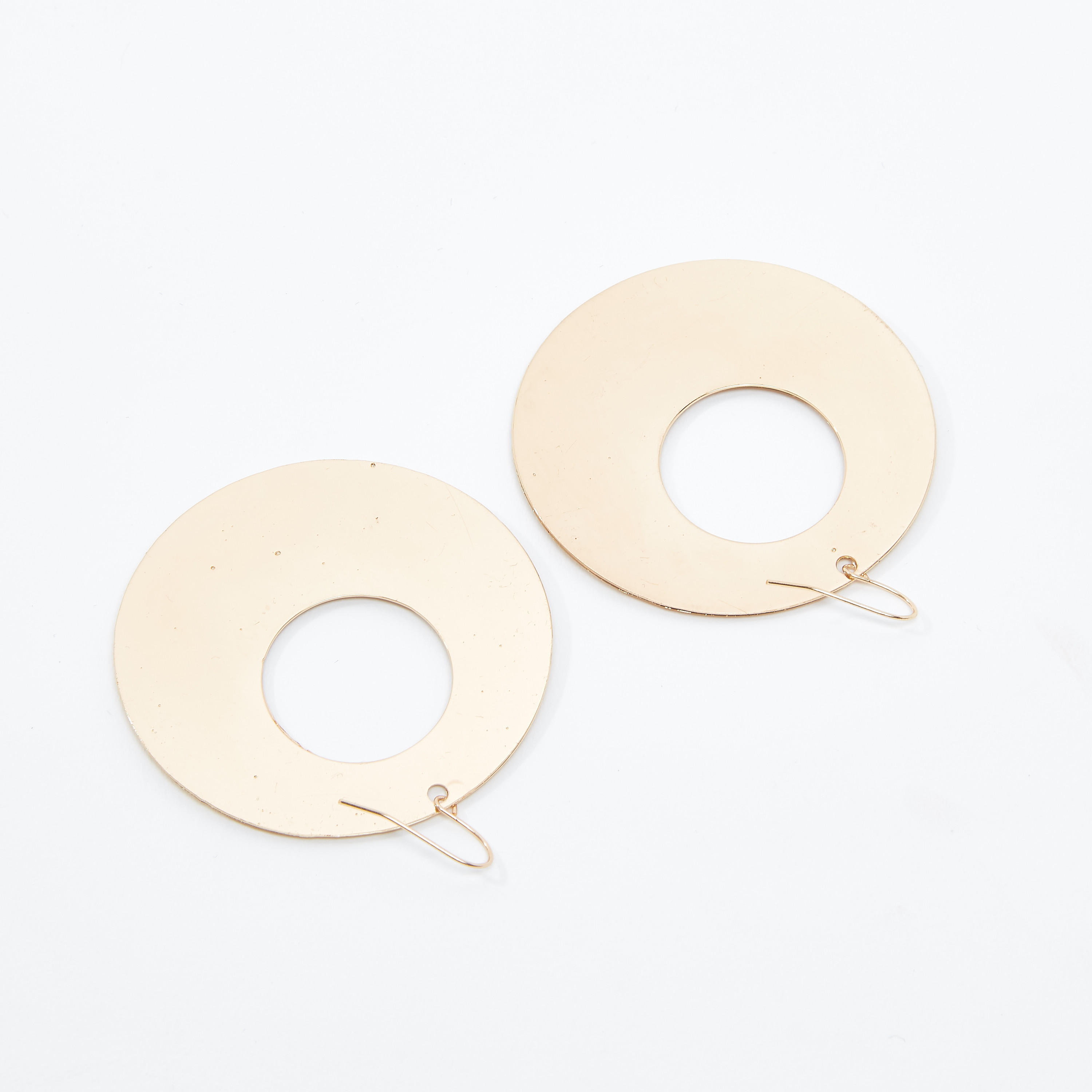 Round Dangling Earrings with Fish Hook-women-watchesandjewellery-jewellery-earrings-image-3