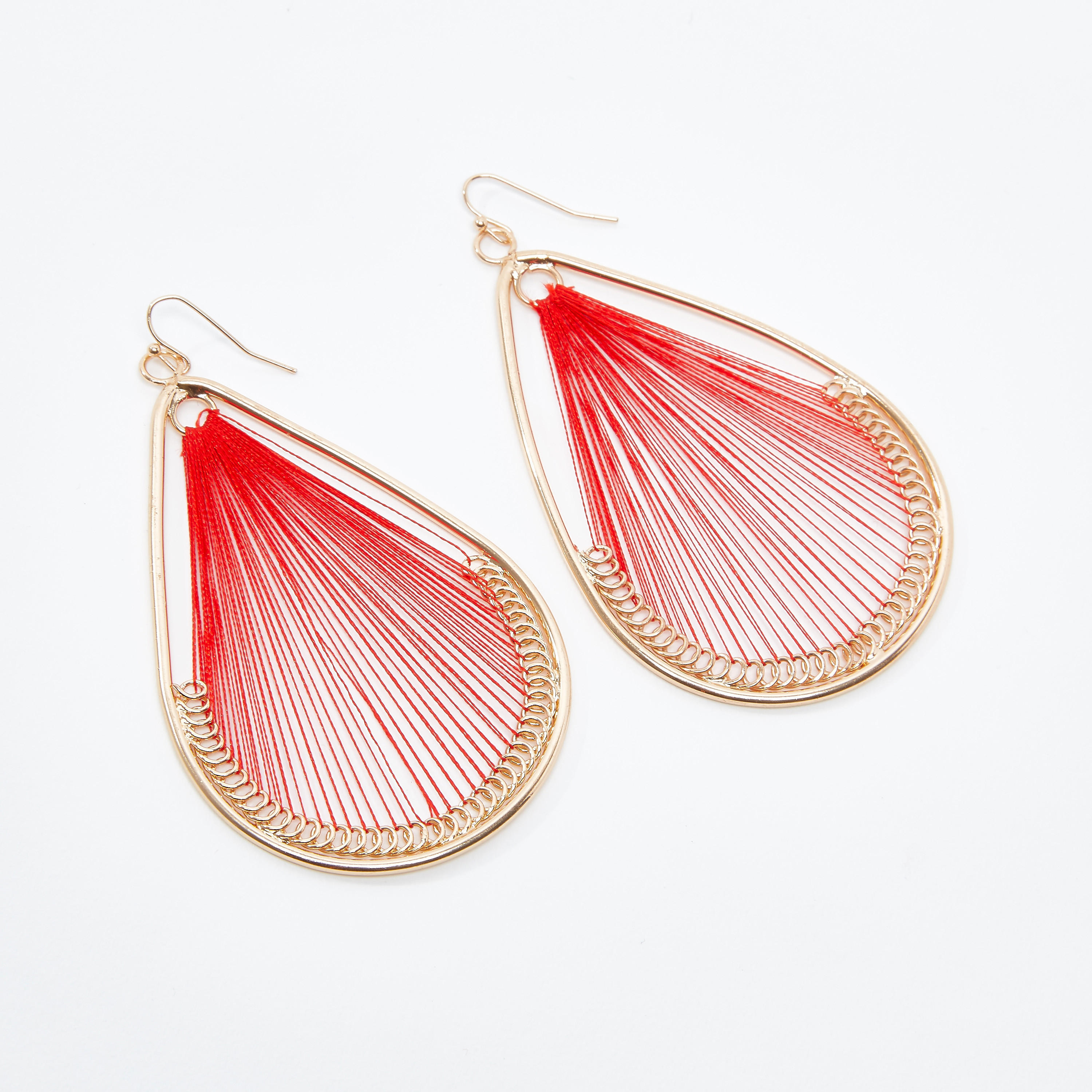 أقراط بدلاية بتزيينات وخطّاف-women-watchesandjewellery-jewellery-earrings-image-1