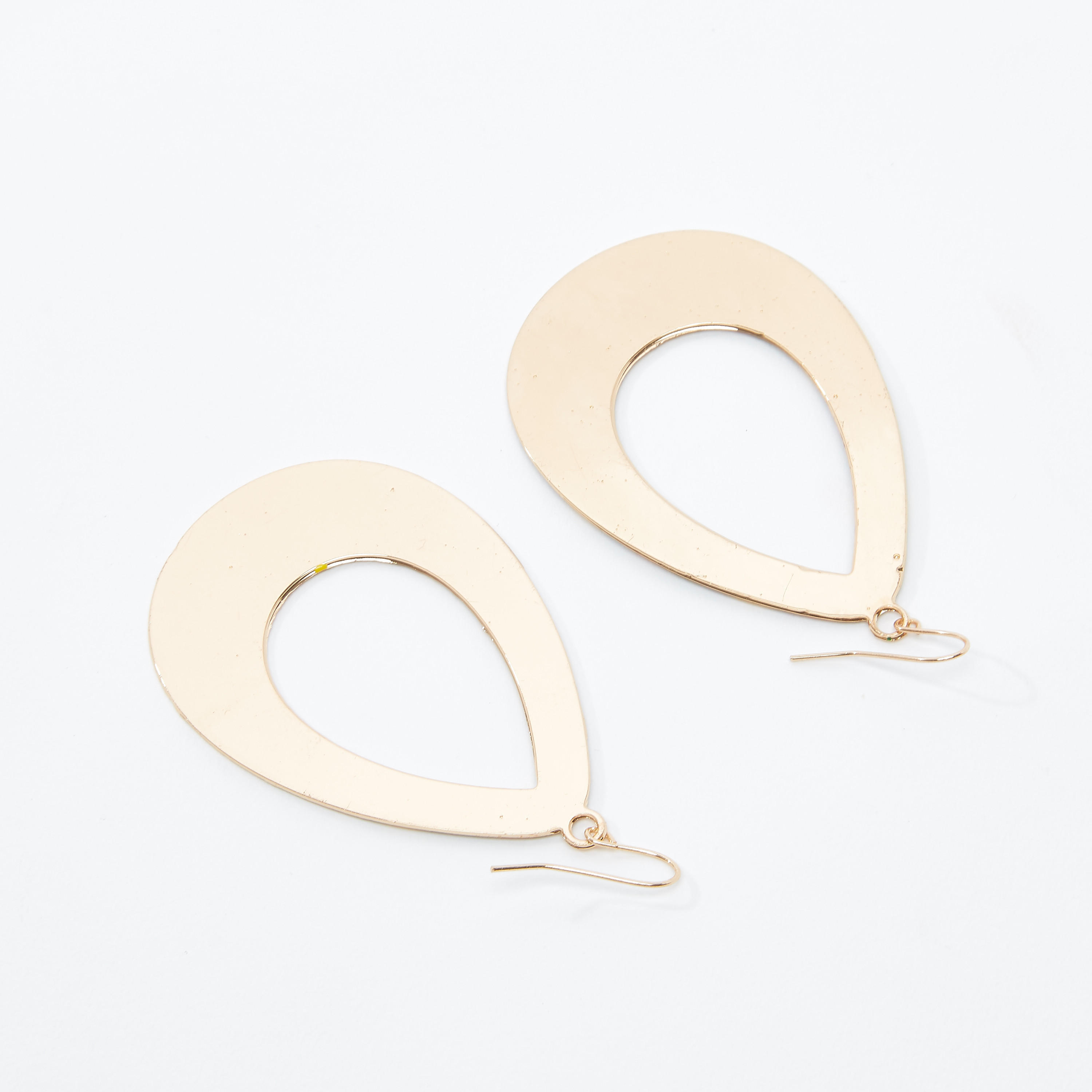 Tear Drop Shaped Dangling Earrings with Fish Hook-women-watchesandjewellery-jewellery-earrings-image-3