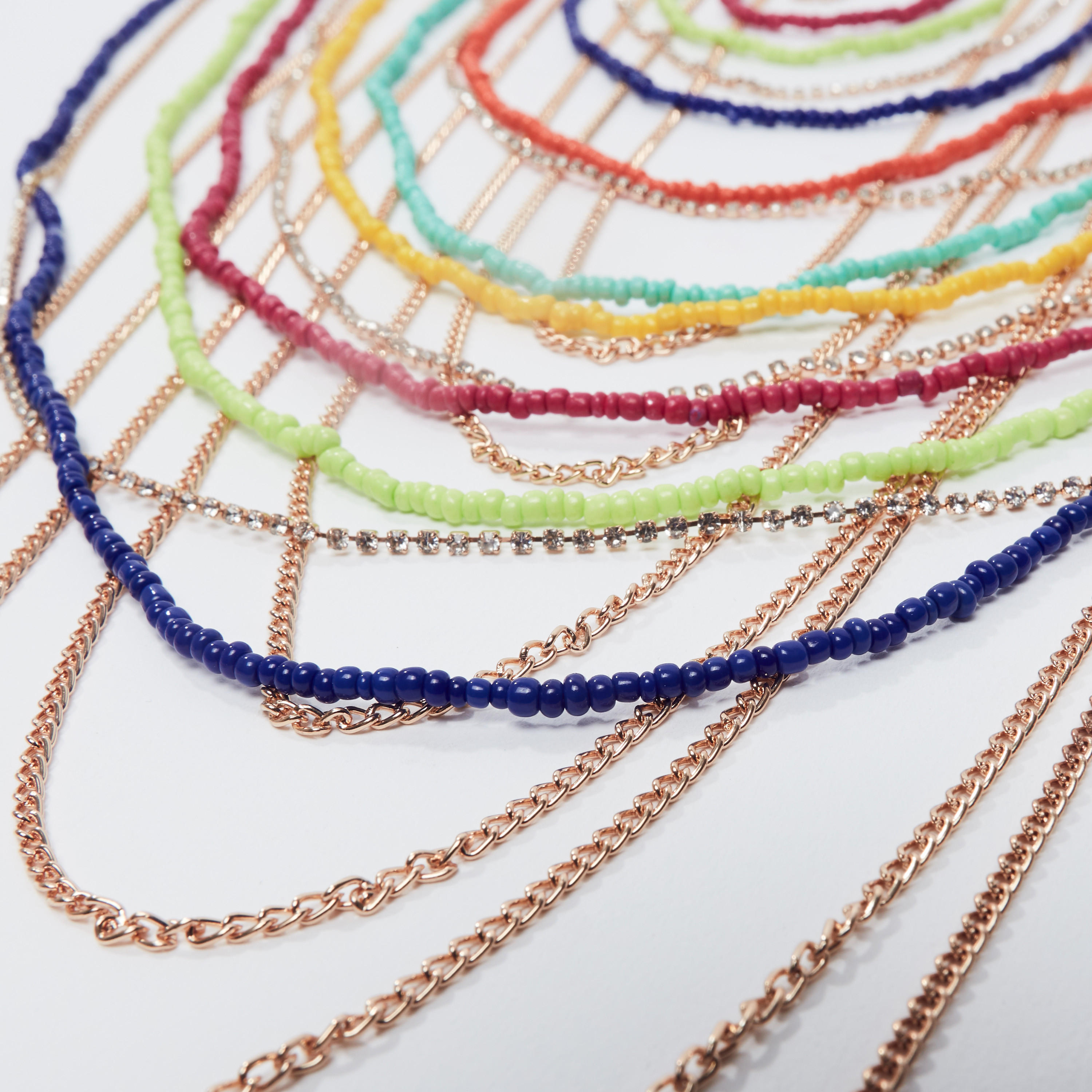 سلسلة ميتاليك متعددة الطبقات بمشبك إغلاق-women-clothingaccessories-novelties-image-5