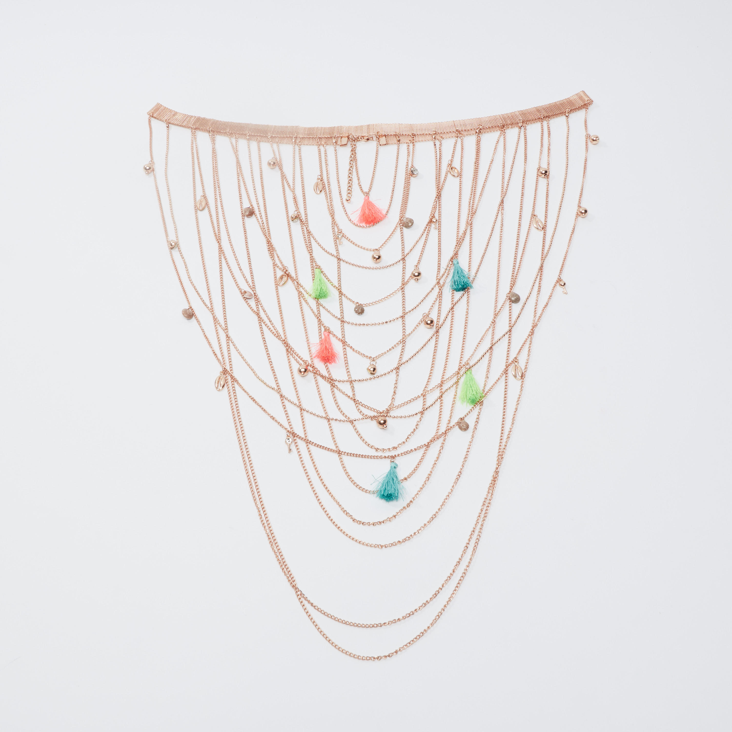 قلادة مزيّنة بمشبك إغلاق-women-watchesandjewellery-jewellery-necklacesandpendants-image-1