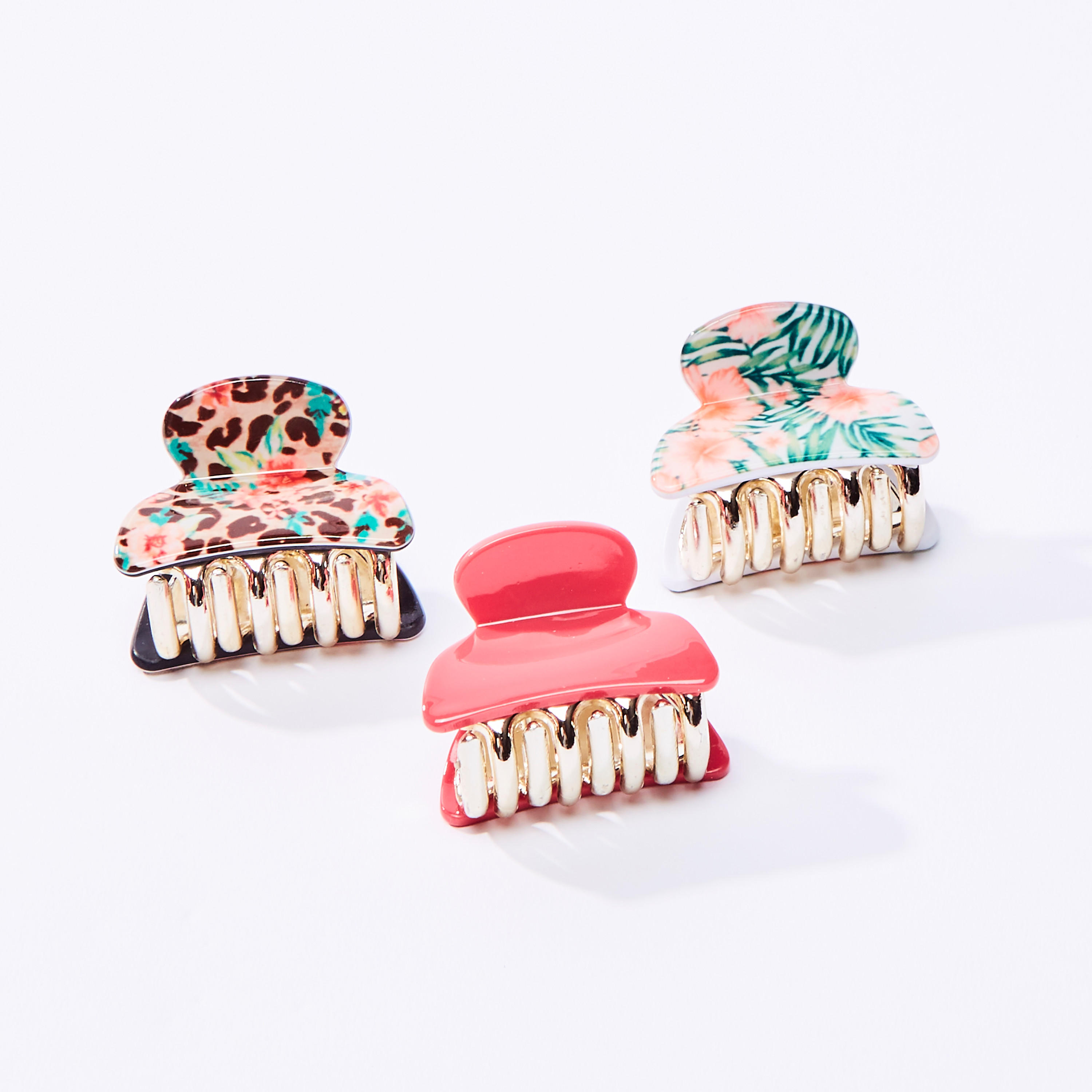 Set of 3 - Assorted Hair Clamps-women-hairaccessories-image-1