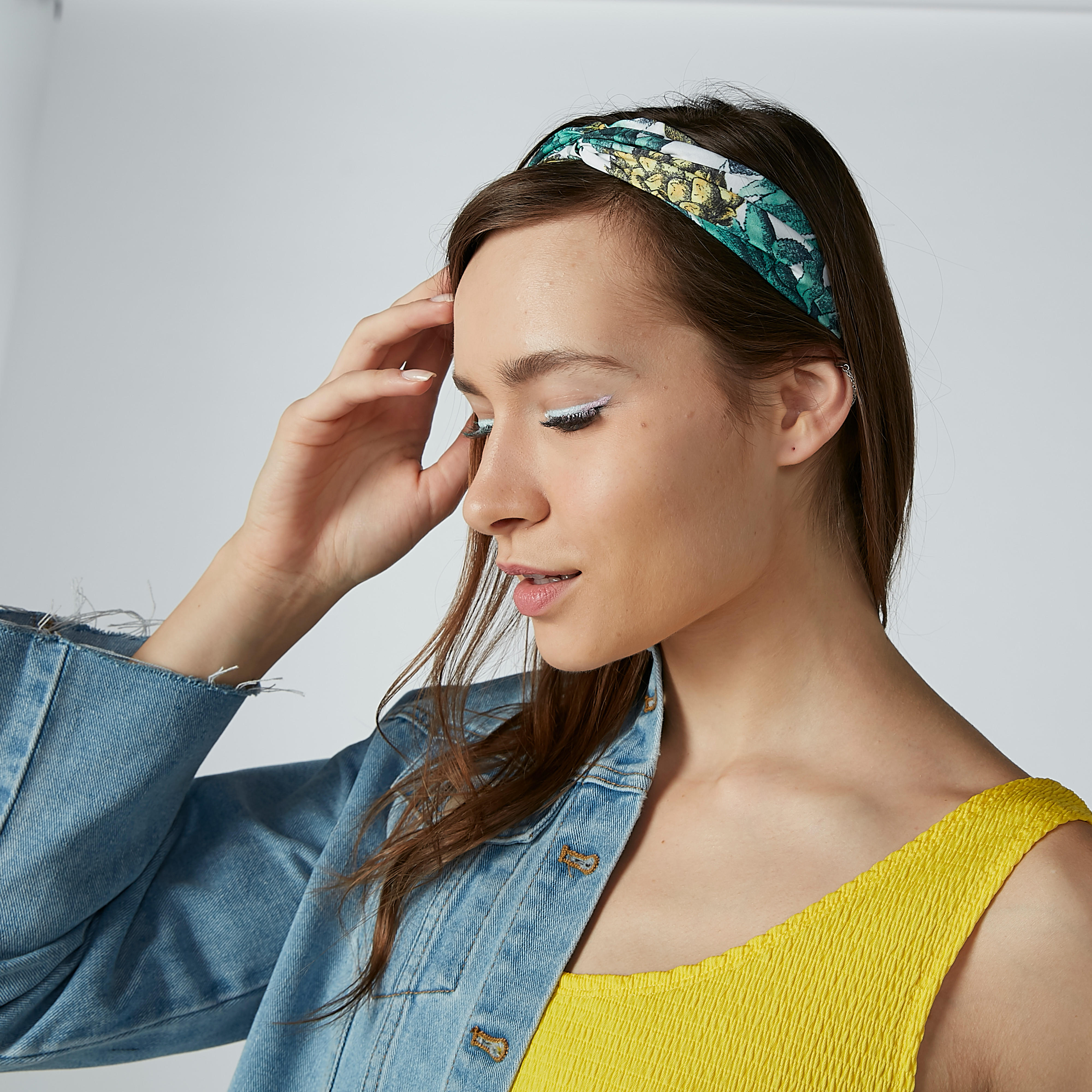 شريطة رأس بعقدة وطبعات-women-hairaccessories-image-2