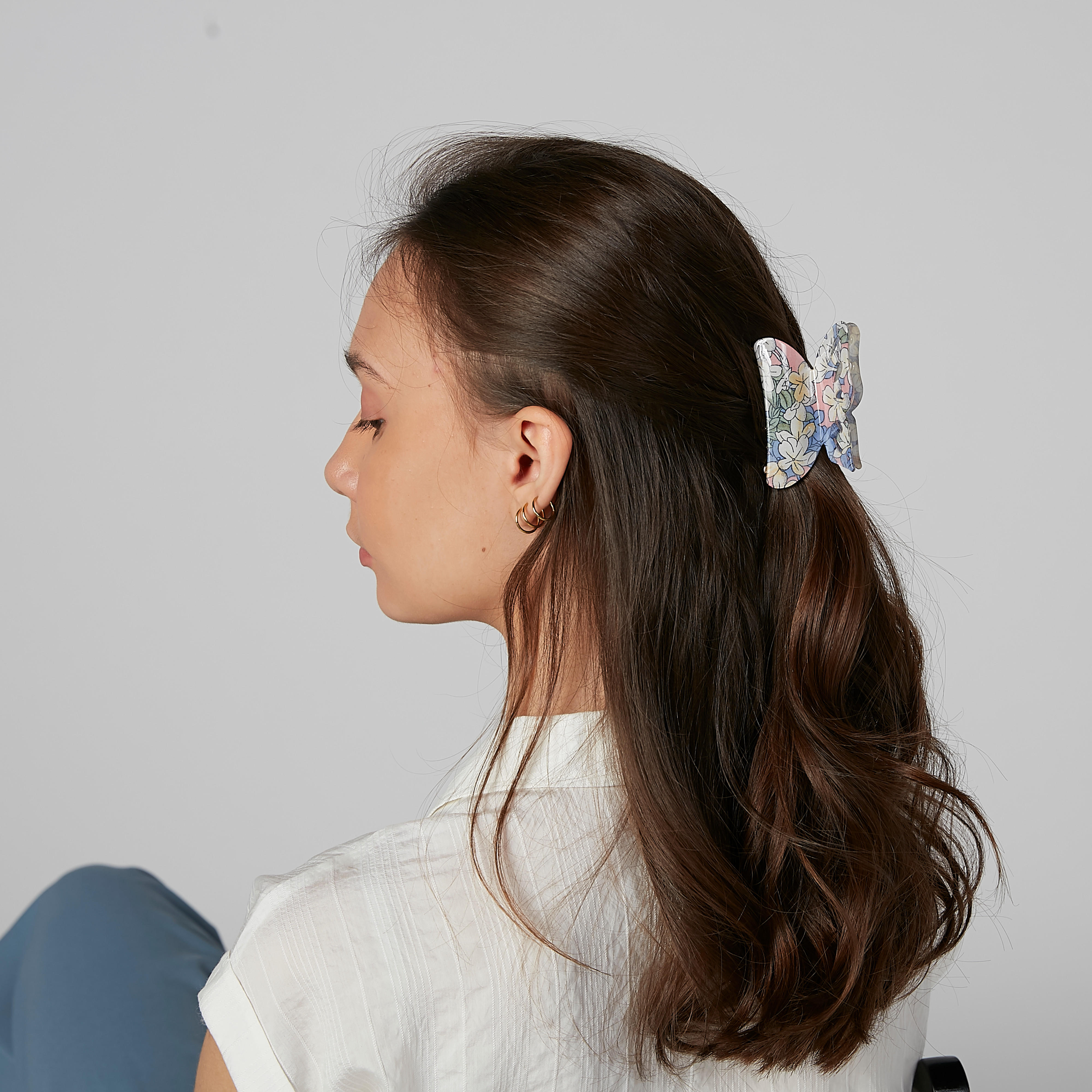 مشبك شعر فراشة بطبعات-women-hairaccessories-image-2