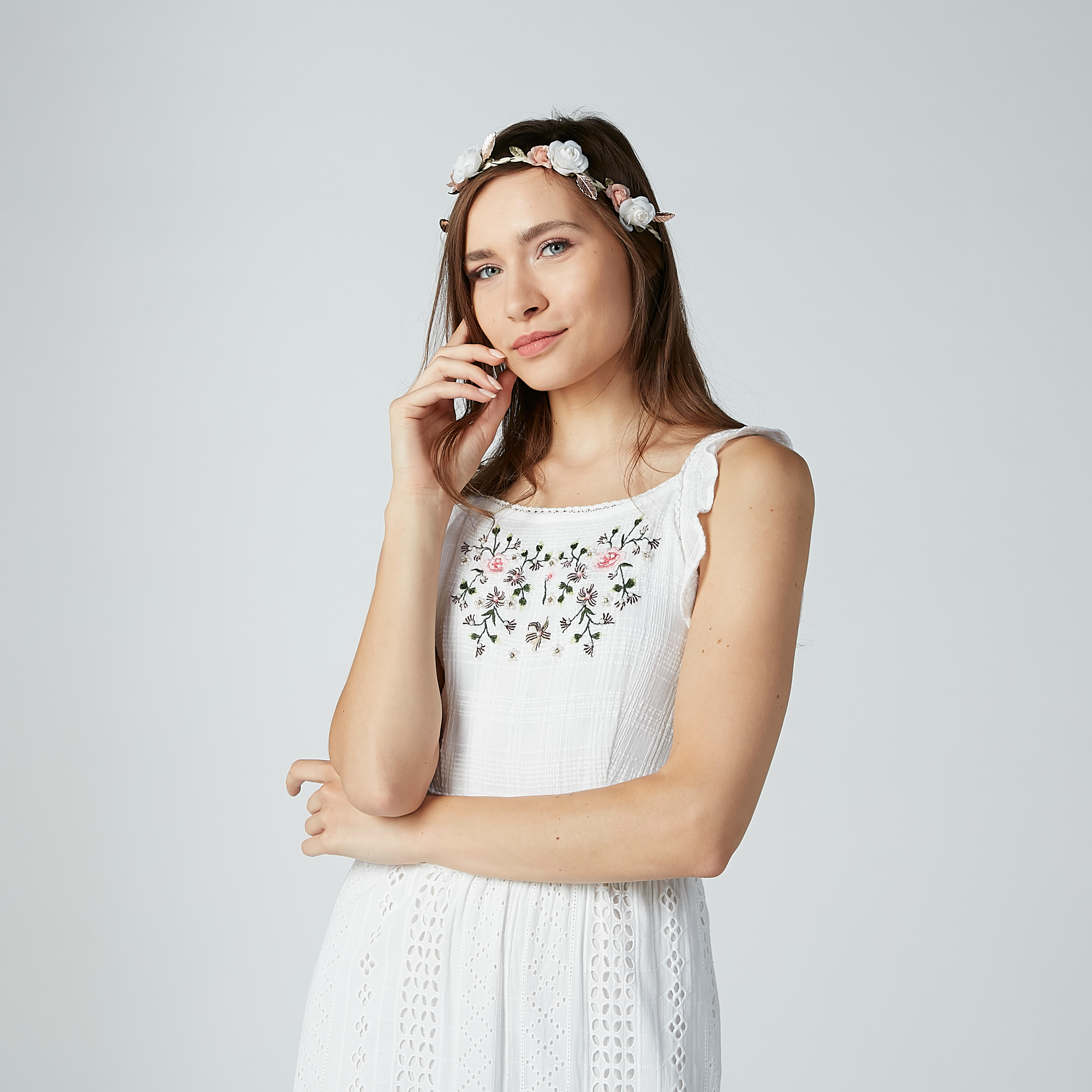 Flower Detail Headband-women-hairaccessories-image-2