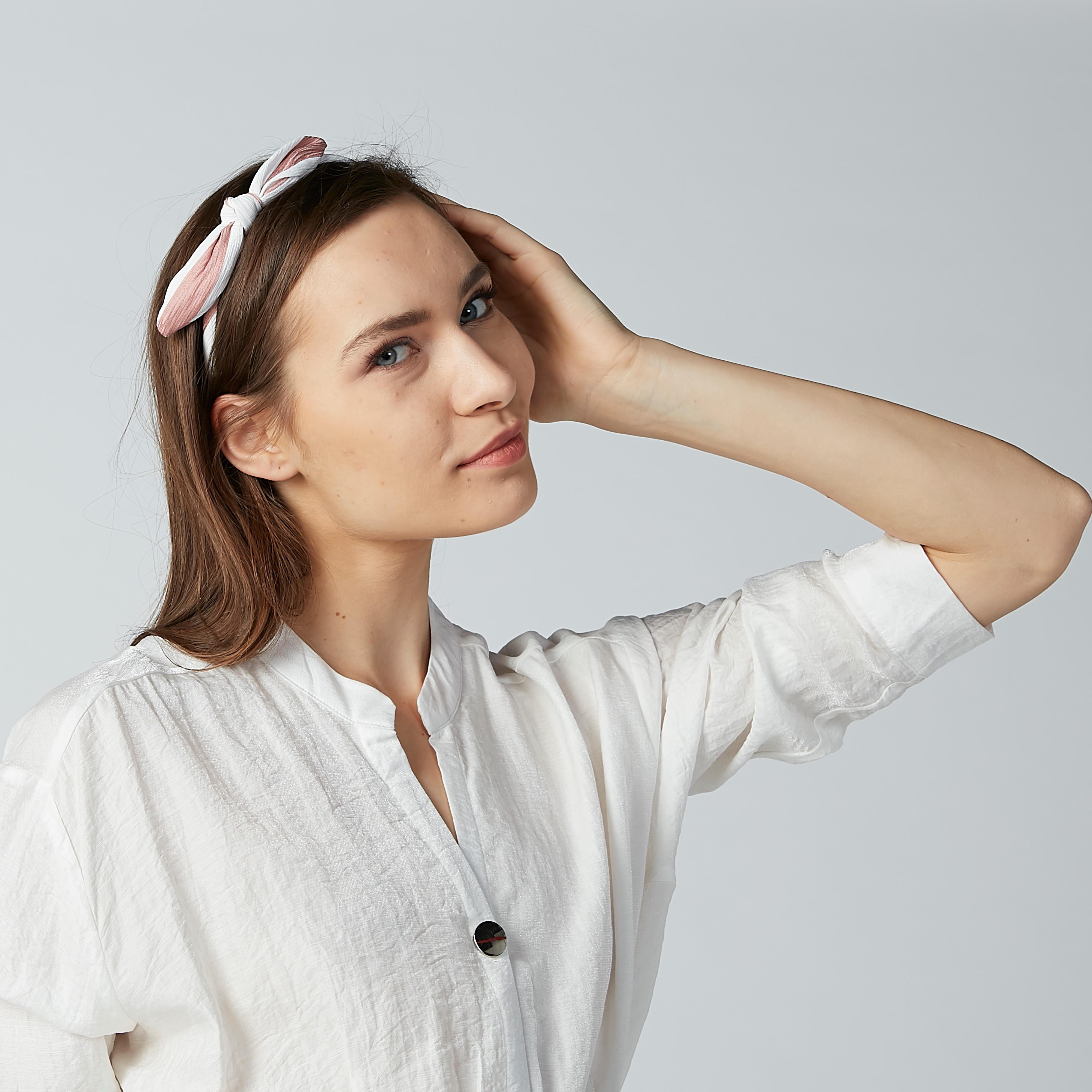 شريطة شعر مقلمة مزيّنة بعقدة-women-hairaccessories-image-2