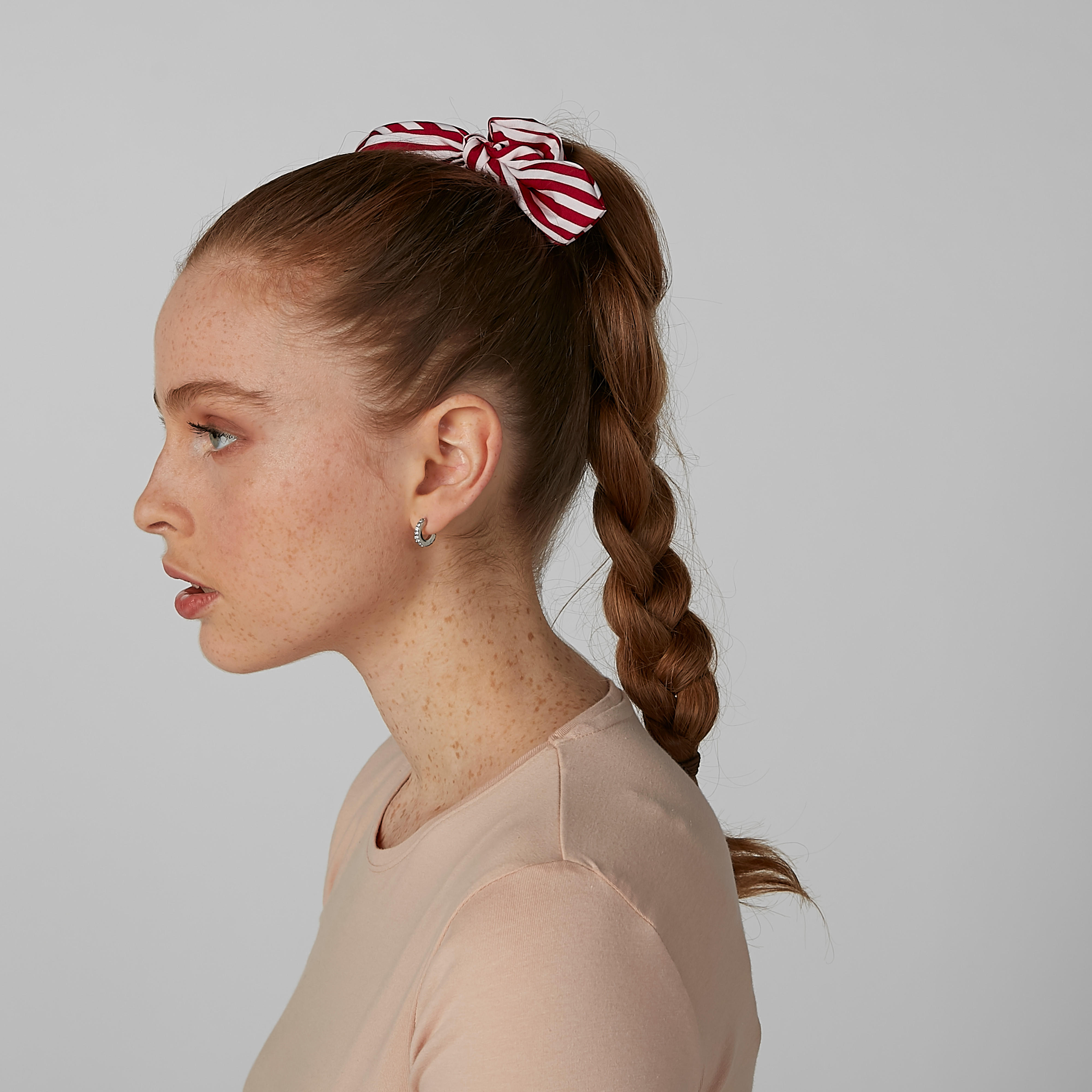 ربطات شعر مقلّمة بعقدة - طقم من قطعتين-women-hairaccessories-image-2