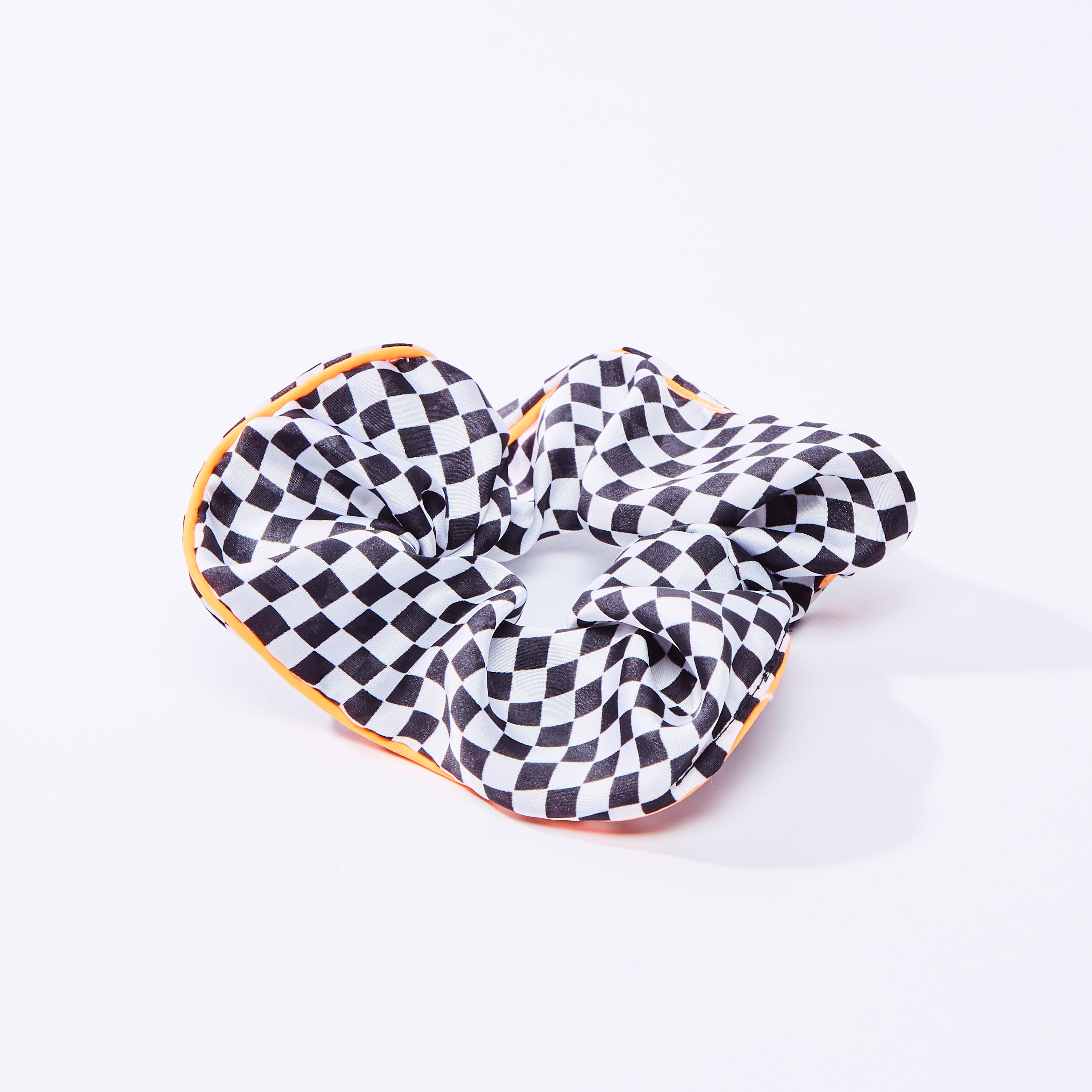 ربطة شعر كاروهات بدرزات متباينة-women-hairaccessories-image-1