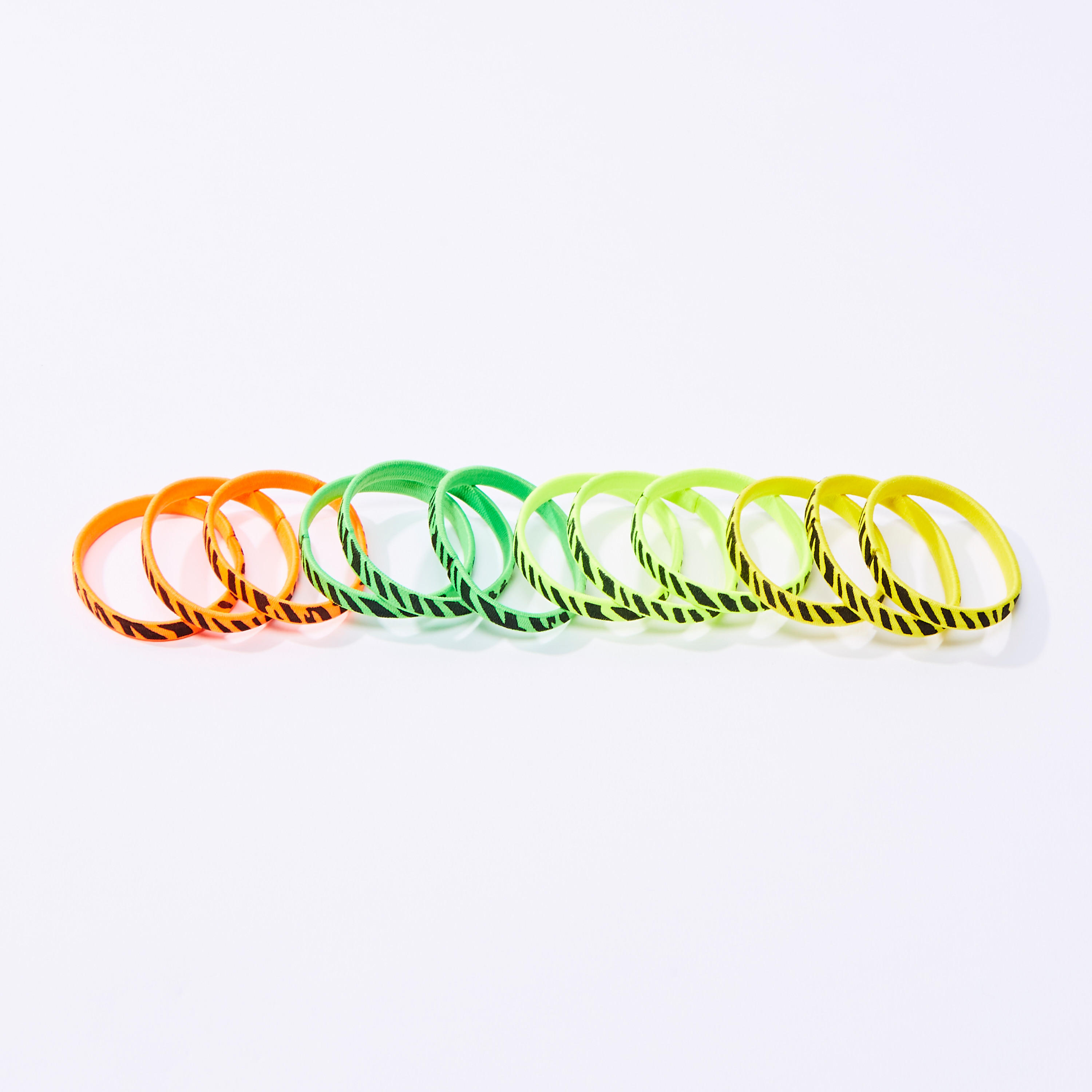 ربطة شعر مقلّمة - طقم من 12 قطعة-women-hairaccessories-image-1