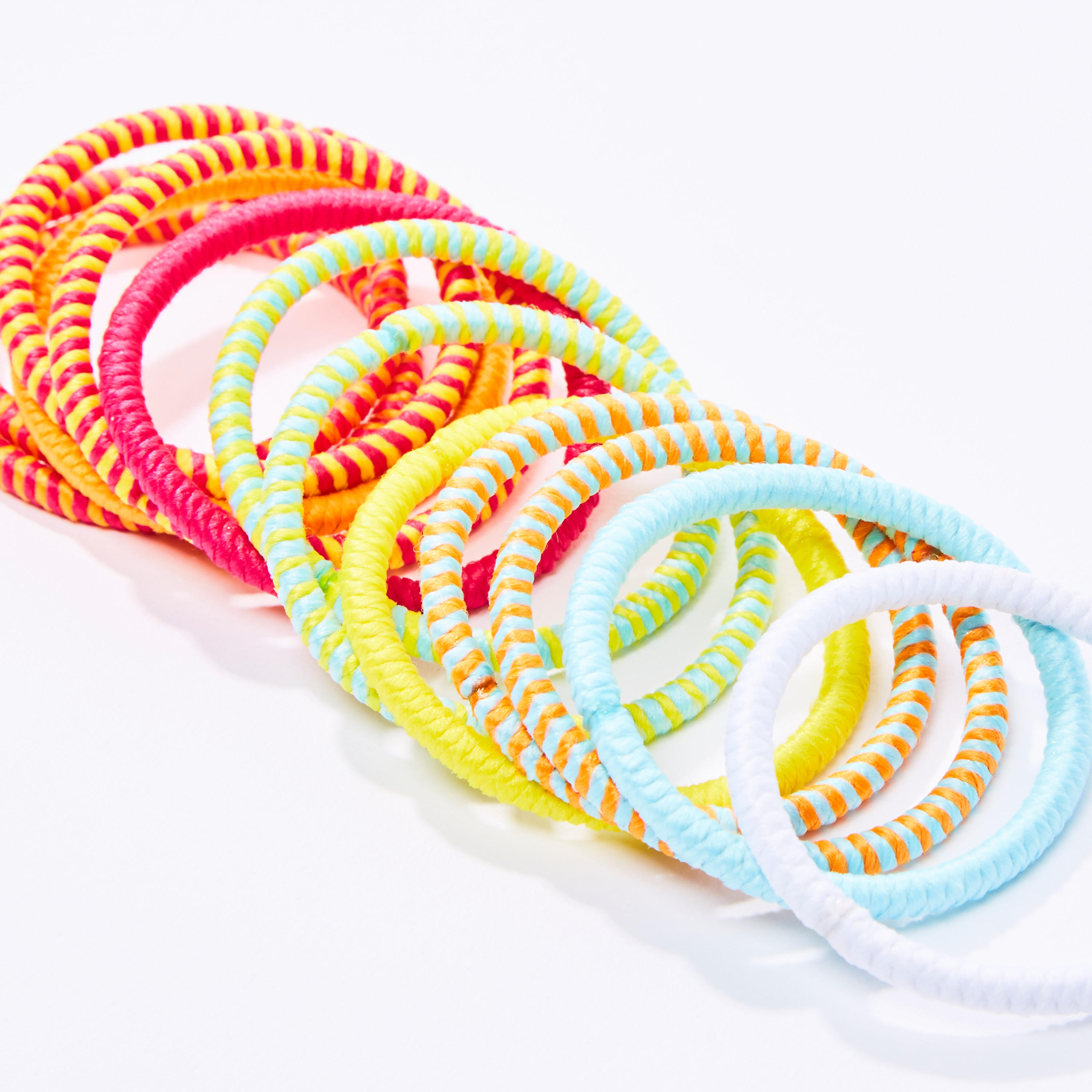 ربطة شعر مقلّمة - طقم من 13 قطعة-women-hairaccessories-image-3