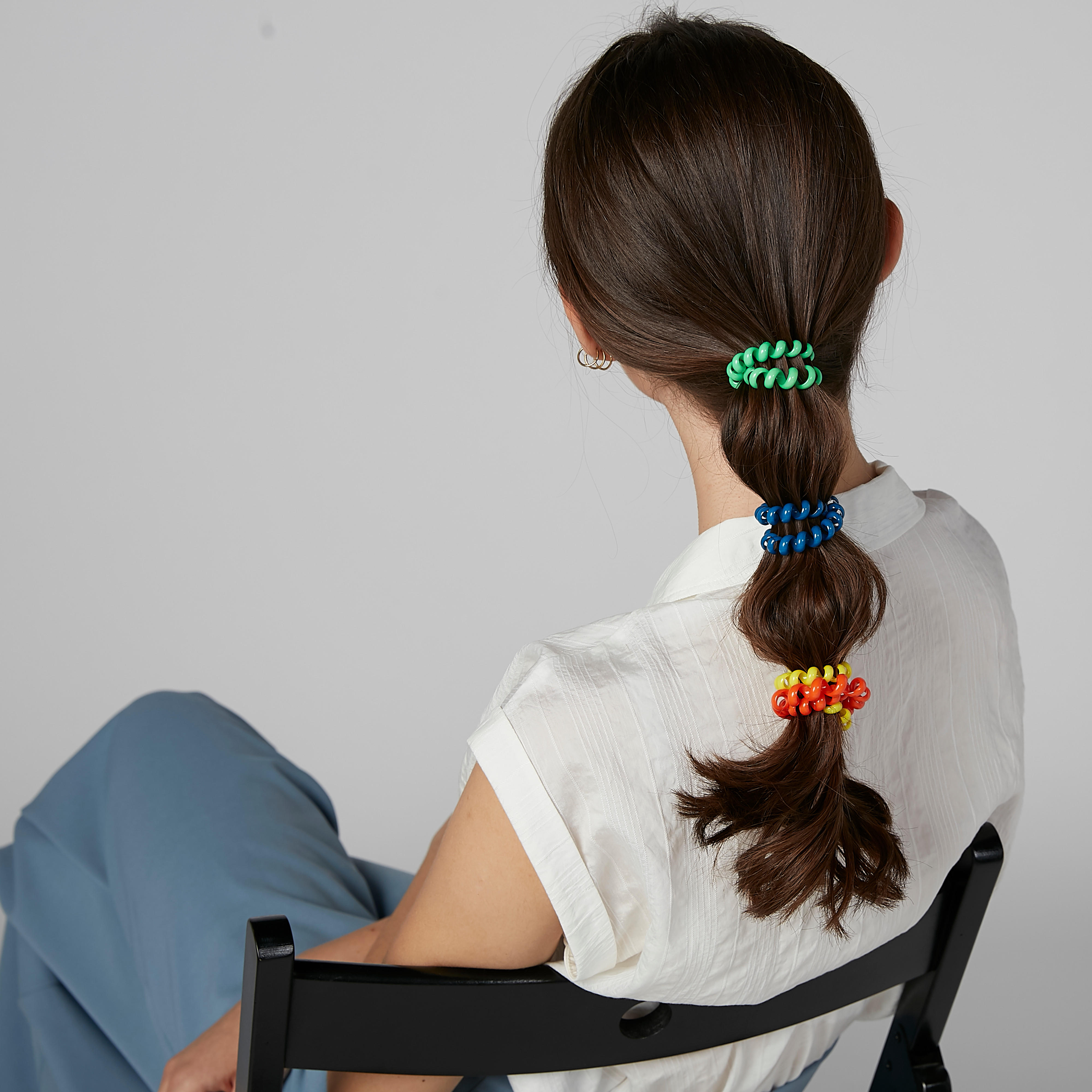 ربطات شعر بالوان متعددة - طقم من 5 قطع-women-hairaccessories-image-2