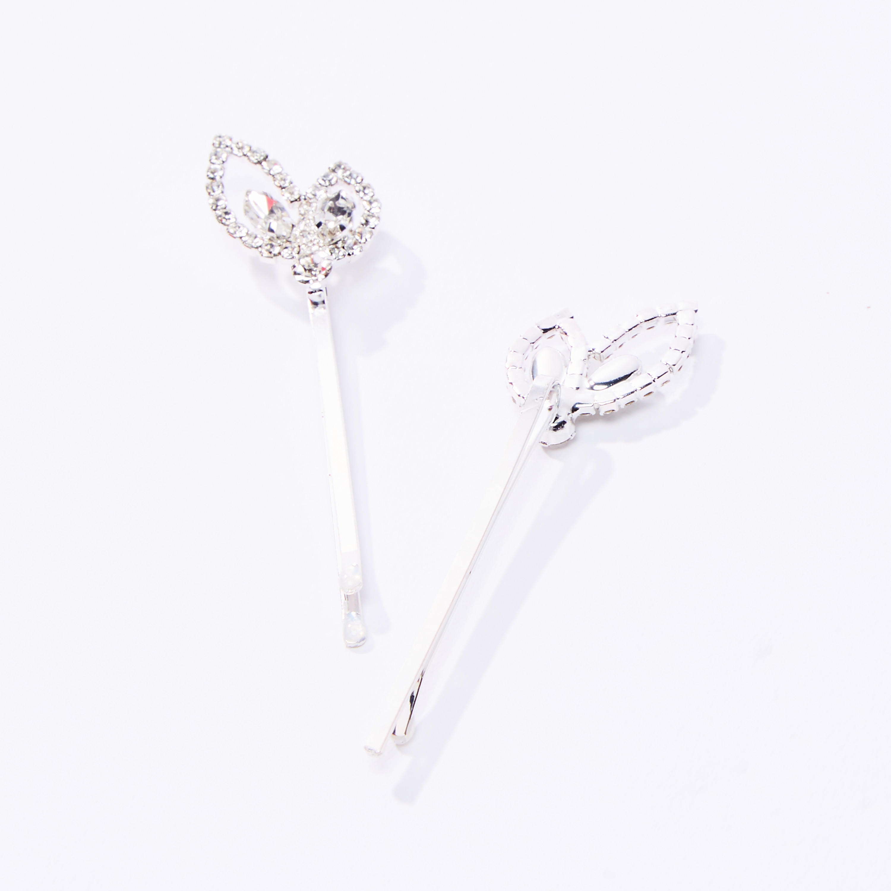 دبابيس شعر مرصّعة بتزيينات - طقم من قطعتين-women-hairaccessories-image-3