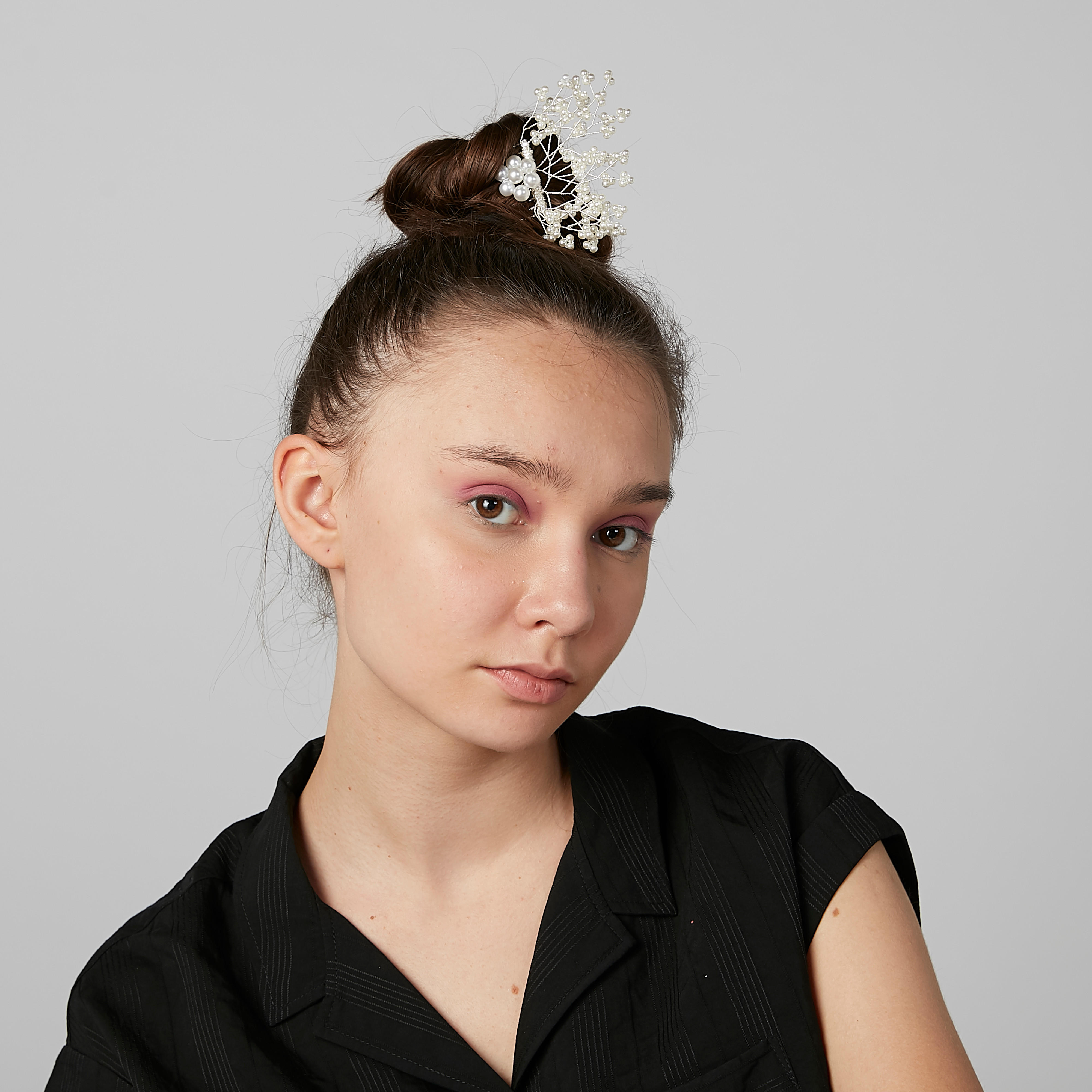 Embellished Hair Comb Clip-women-hairaccessories-image-2