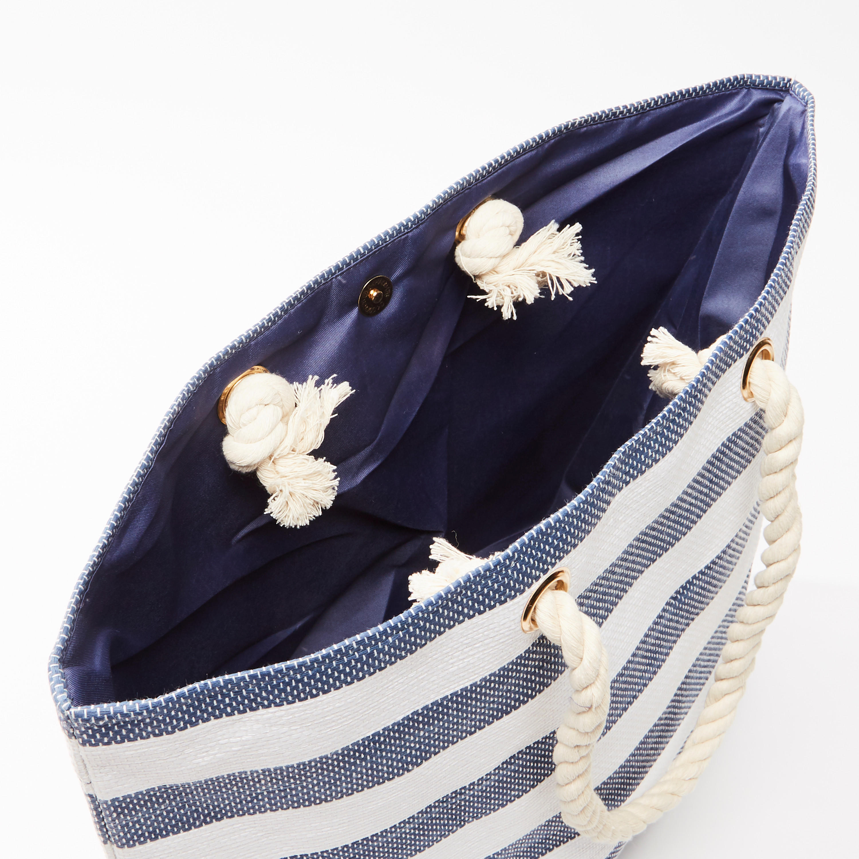 حقيبة توتي مقلمة بزر إغلاق مغناطيسي ومقابض مزدوجة-women-bagsandwallets-handbags-image-5