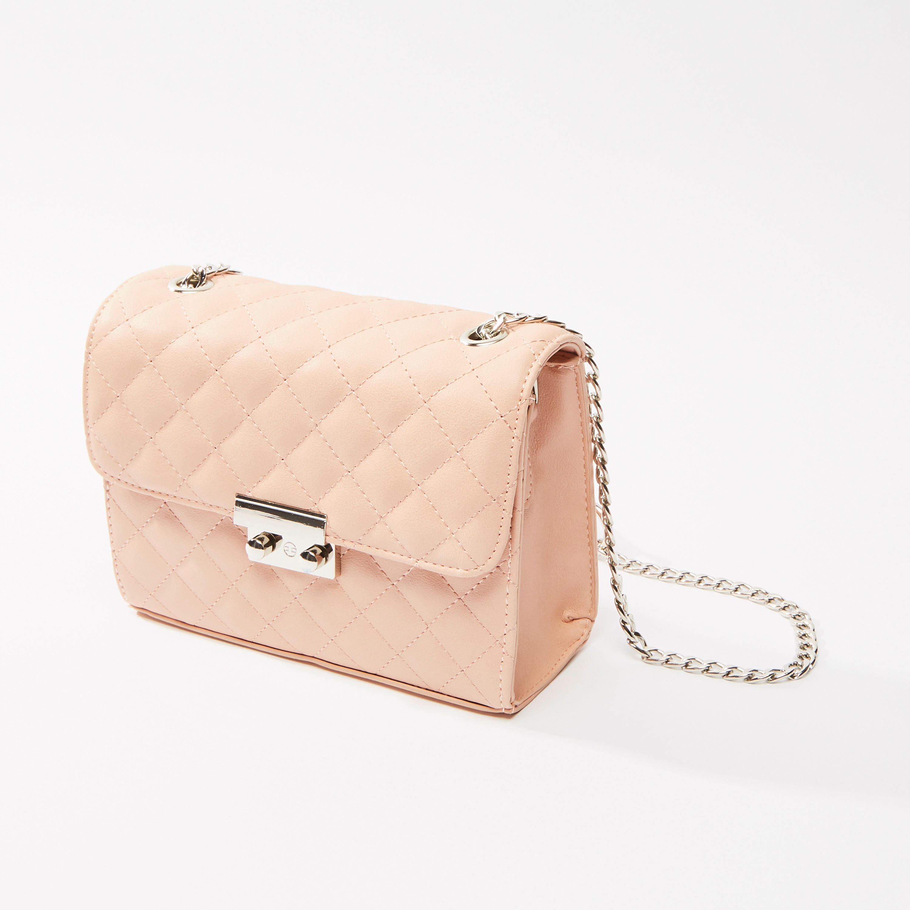 حقيبة ساتشيل مبطّنة بسلسلة ميتاليك-women-bagsandwallets-handbags-image-1