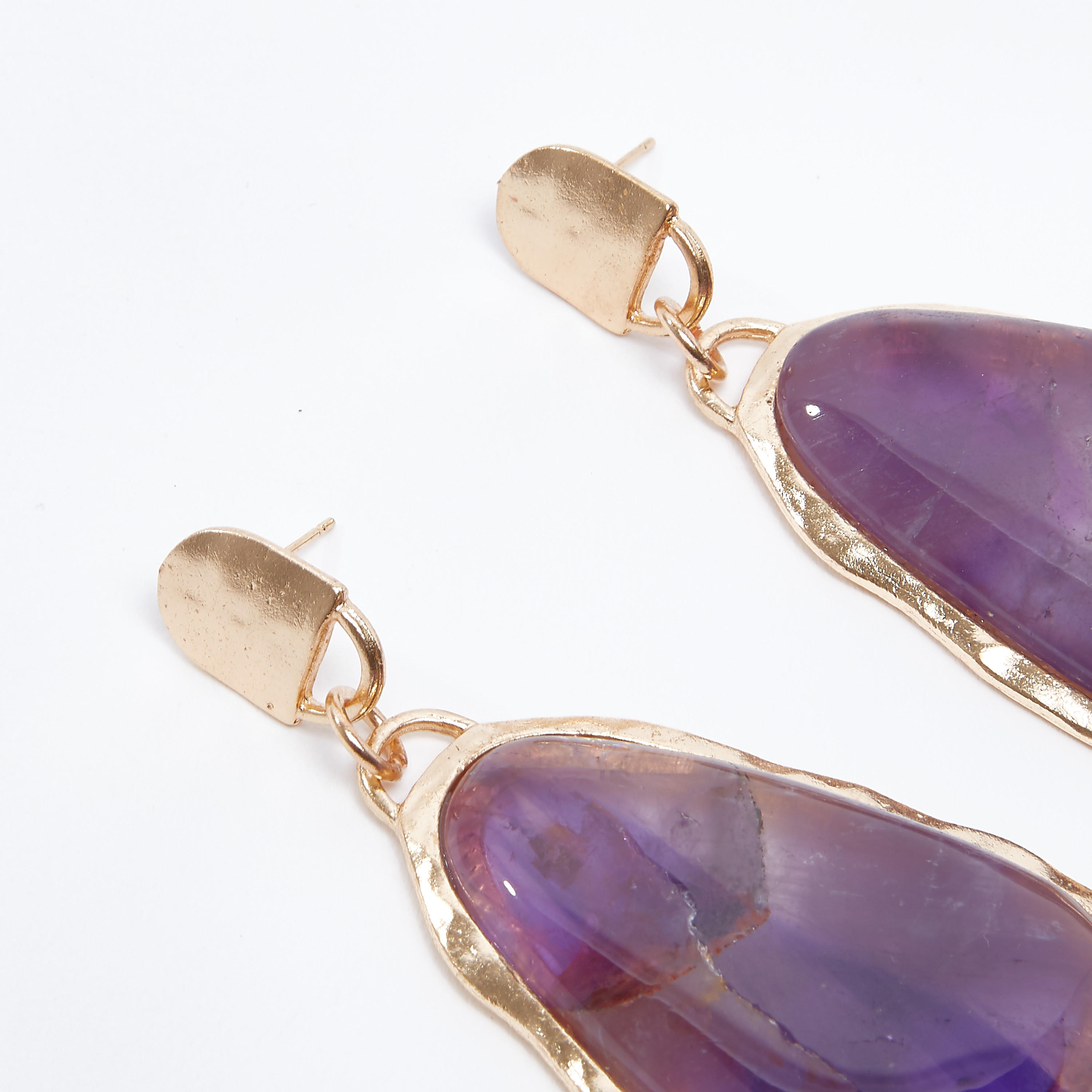 أقراط متدليّة مرصّعة بمكبس إغلاق-women-watchesandjewellery-jewellery-earrings-image-2