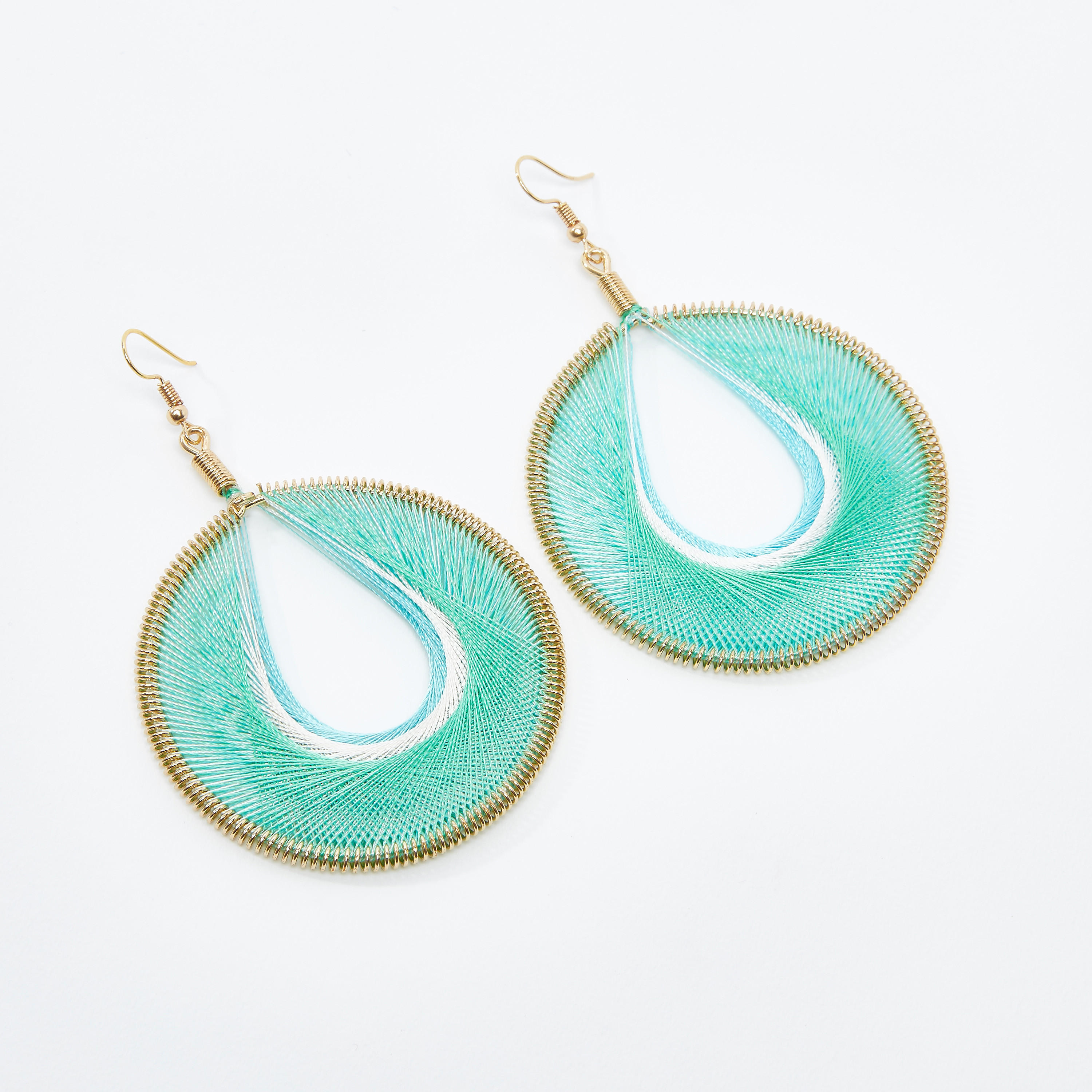 أقراط بدلّاية ميتاليك وخطاف-women-watchesandjewellery-jewellery-earrings-image-1