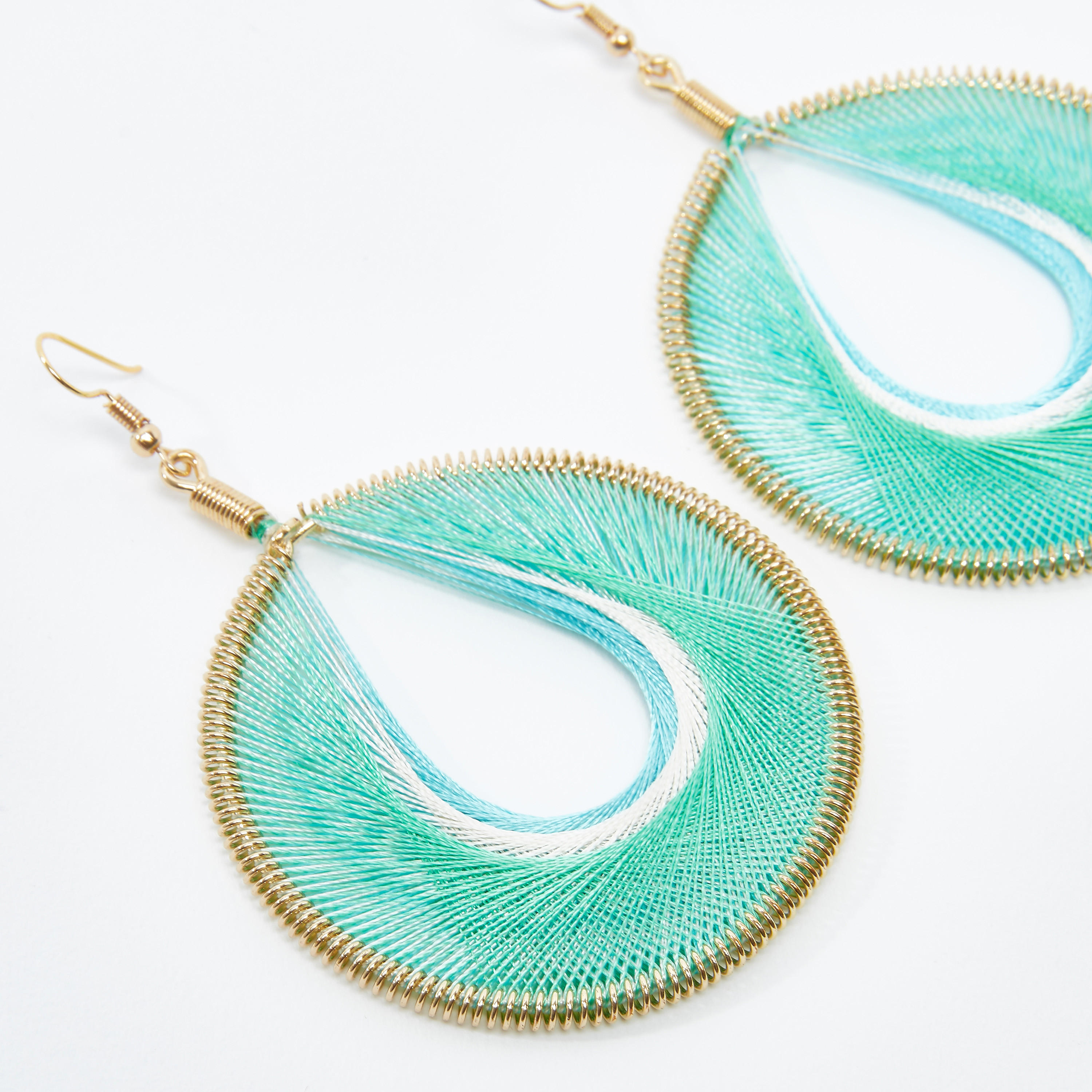 أقراط بدلّاية ميتاليك وخطاف-women-watchesandjewellery-jewellery-earrings-image-3