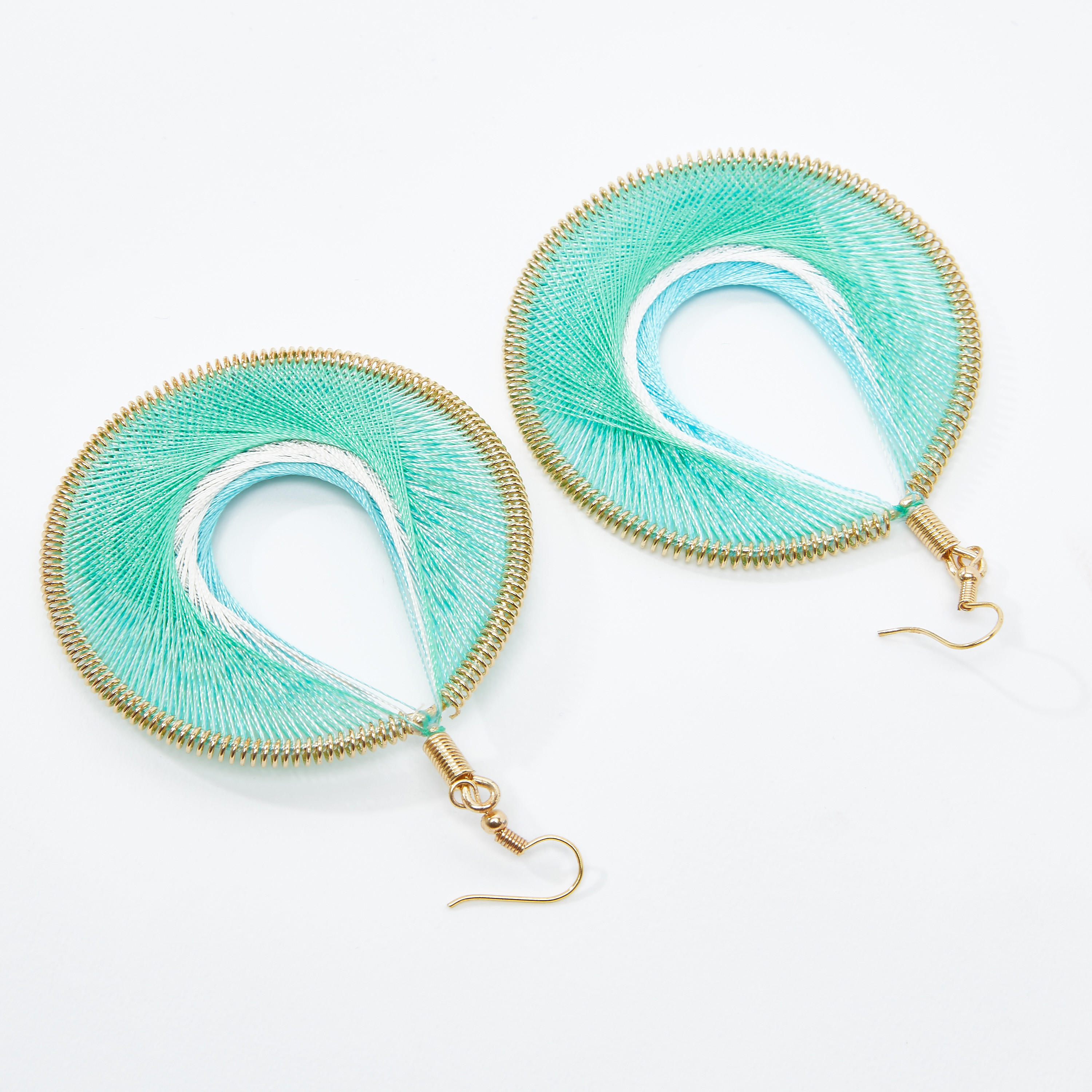 أقراط بدلّاية ميتاليك وخطاف-women-watchesandjewellery-jewellery-earrings-image-4