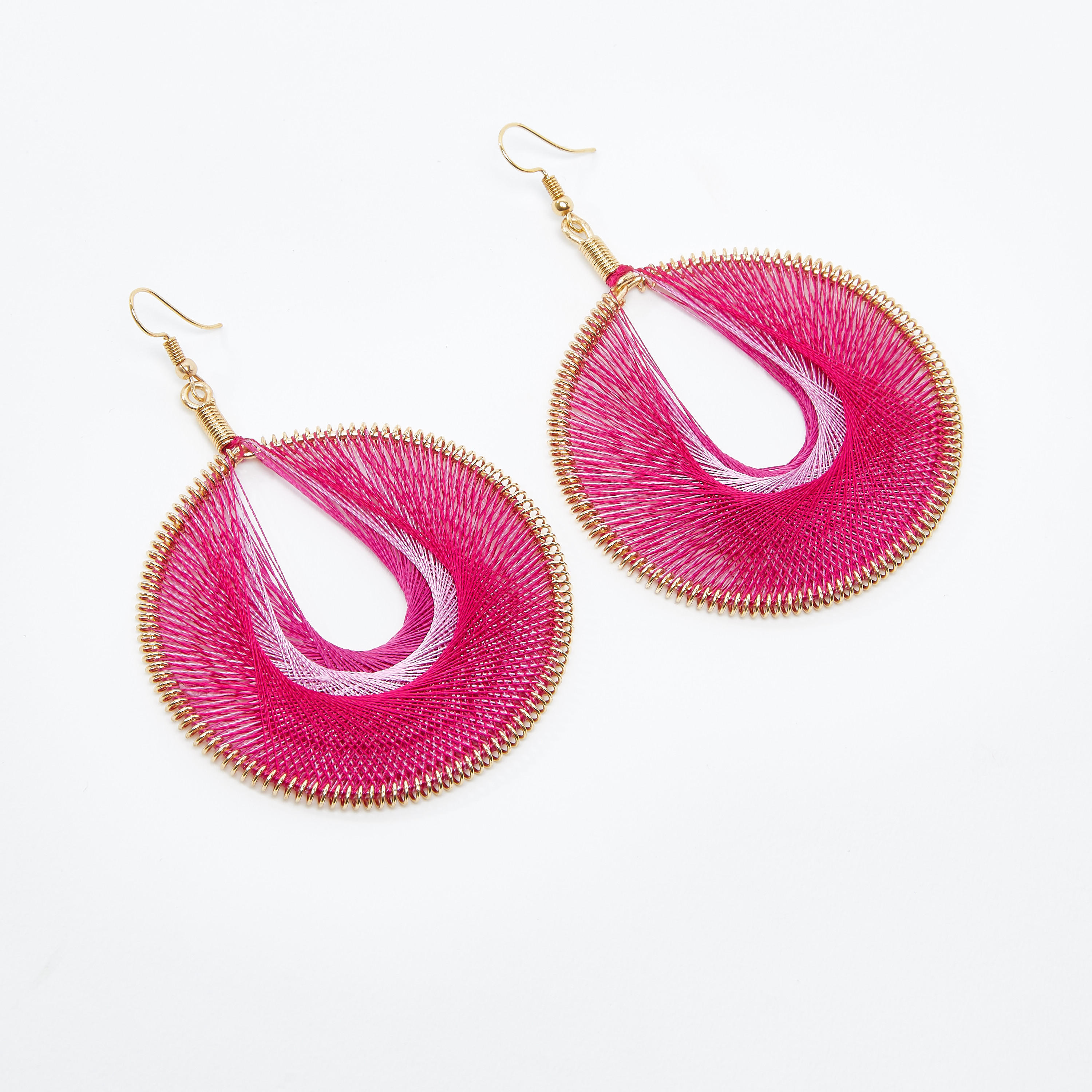 أقراط بدلّاية ميتاليك وخطاف-women-watchesandjewellery-jewellery-earrings-image-1