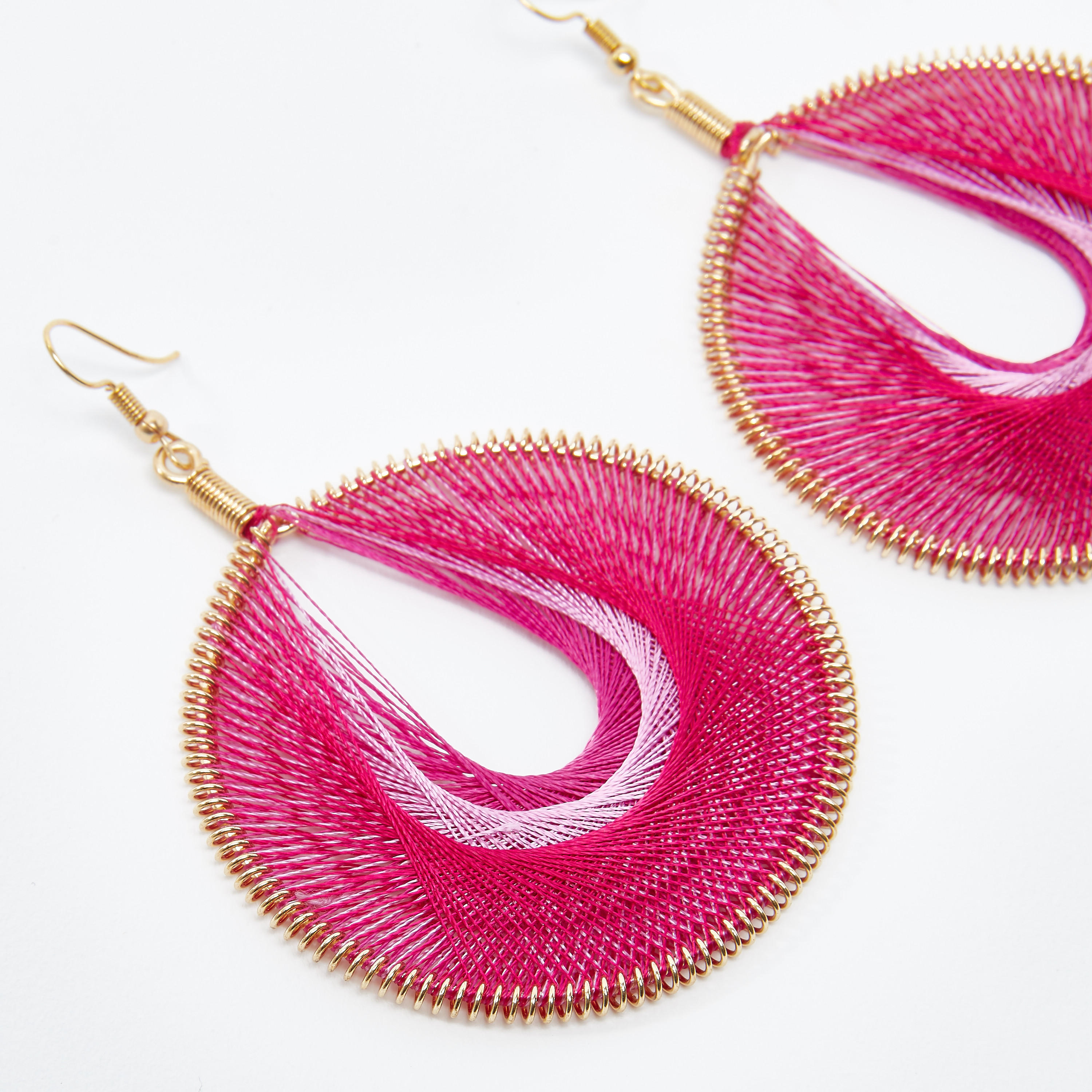 أقراط بدلّاية ميتاليك وخطاف-women-watchesandjewellery-jewellery-earrings-image-3