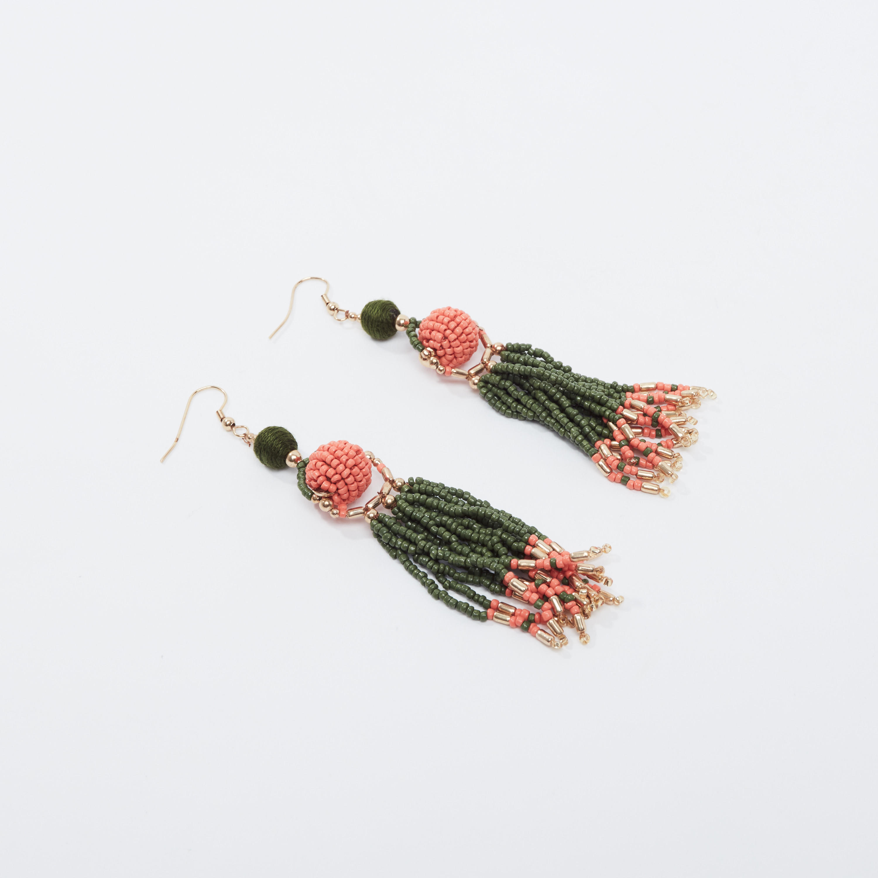 أقراط متدلية مزينة بالخرز بخطّاف إغلاق-women-watchesandjewellery-jewellery-earrings-image-1