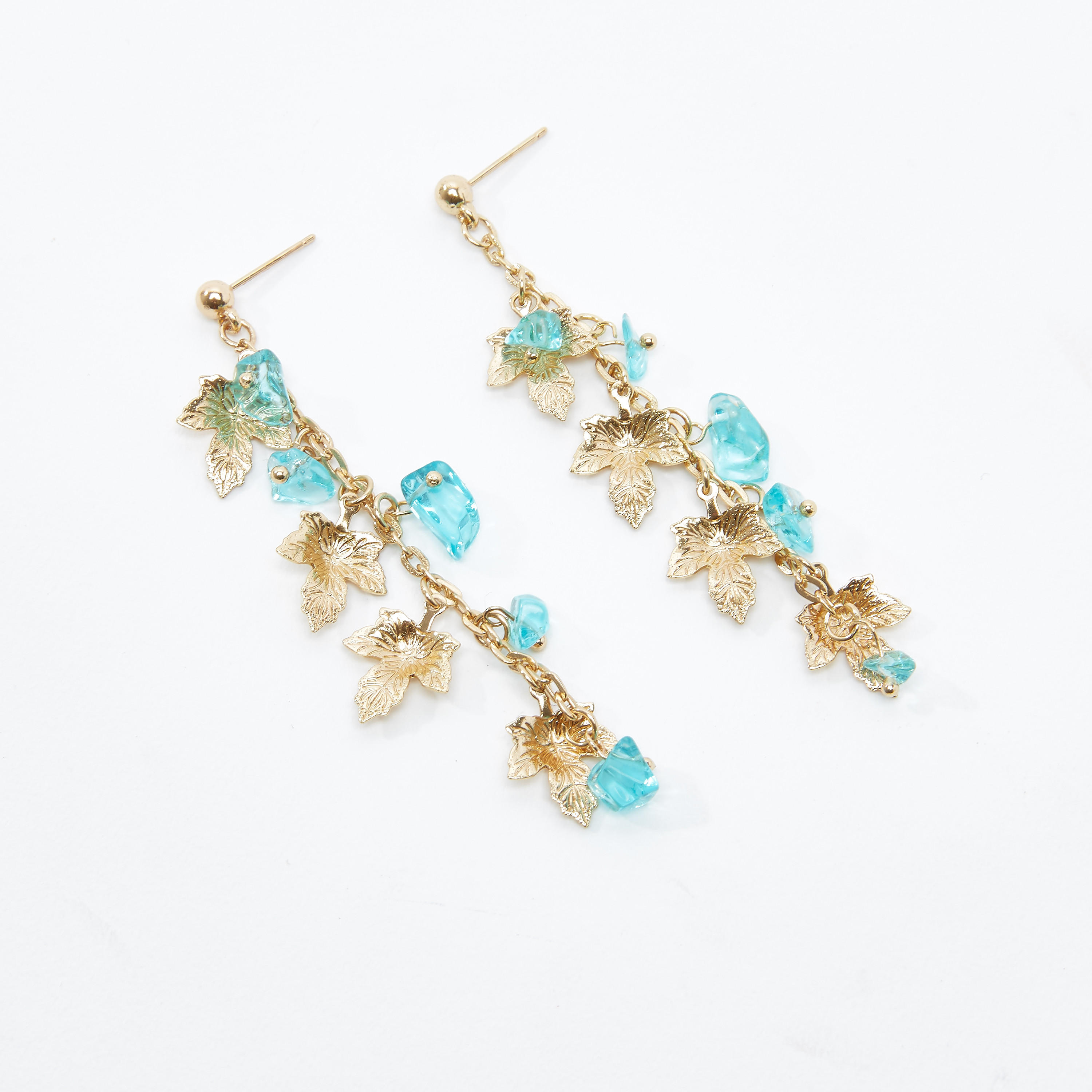Embellished Dangling Earrings with Pushback Closure-women-watchesandjewellery-jewellery-earrings-image-1
