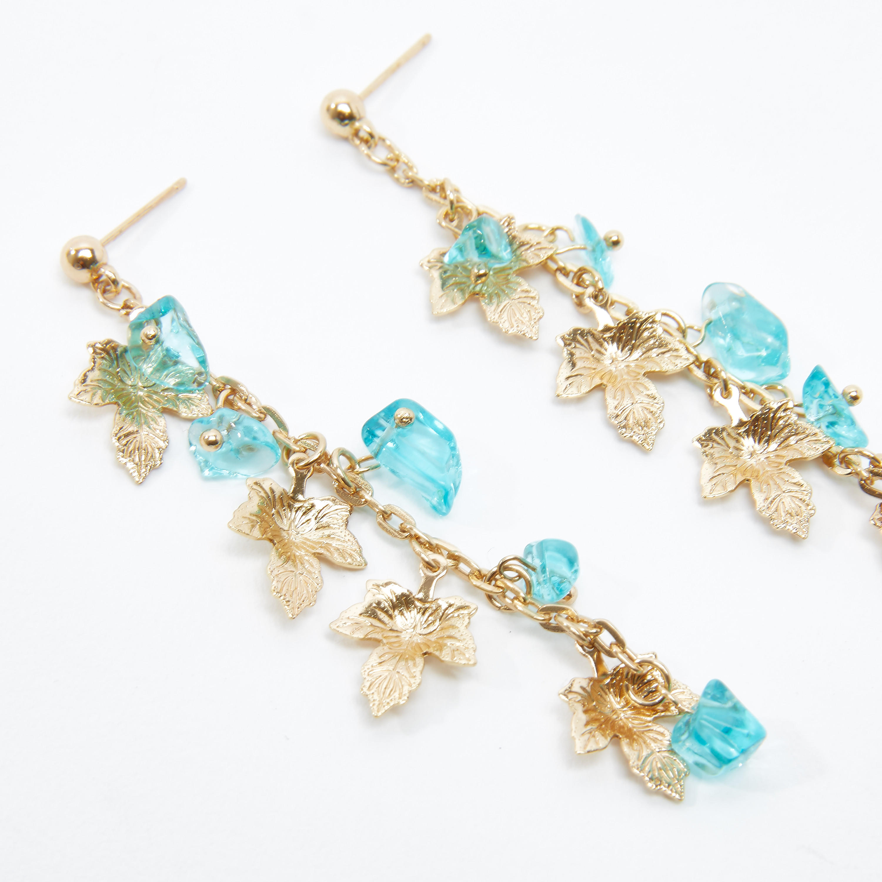 Embellished Dangling Earrings with Pushback Closure-women-watchesandjewellery-jewellery-earrings-image-3